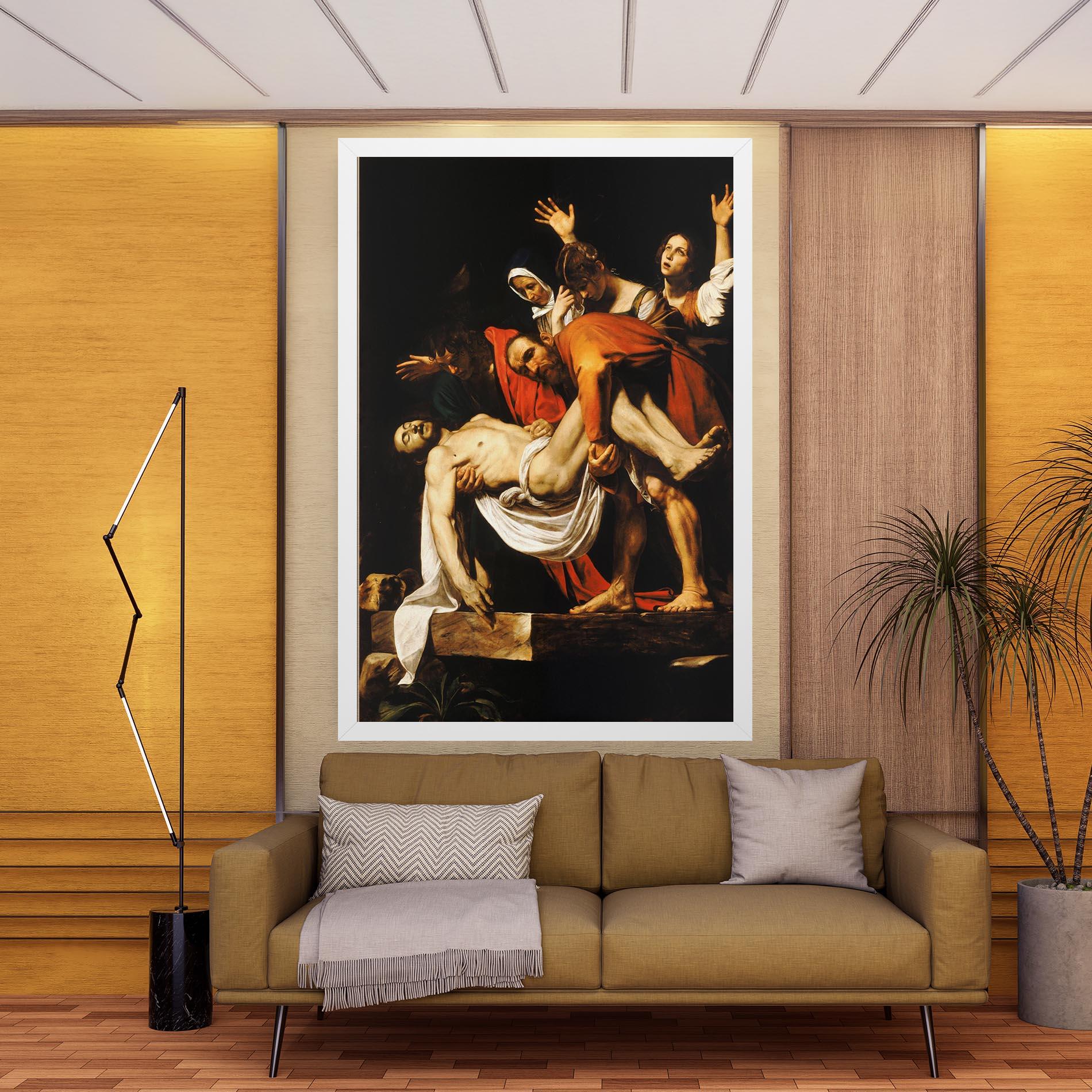 Tablou Canvas The Entombment Of Christ mockup 9