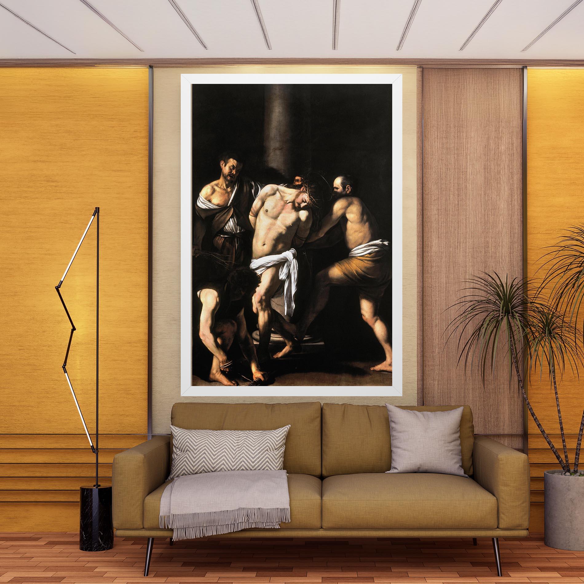 Tablou Canvas The Flagellation Of Christ mockup 9