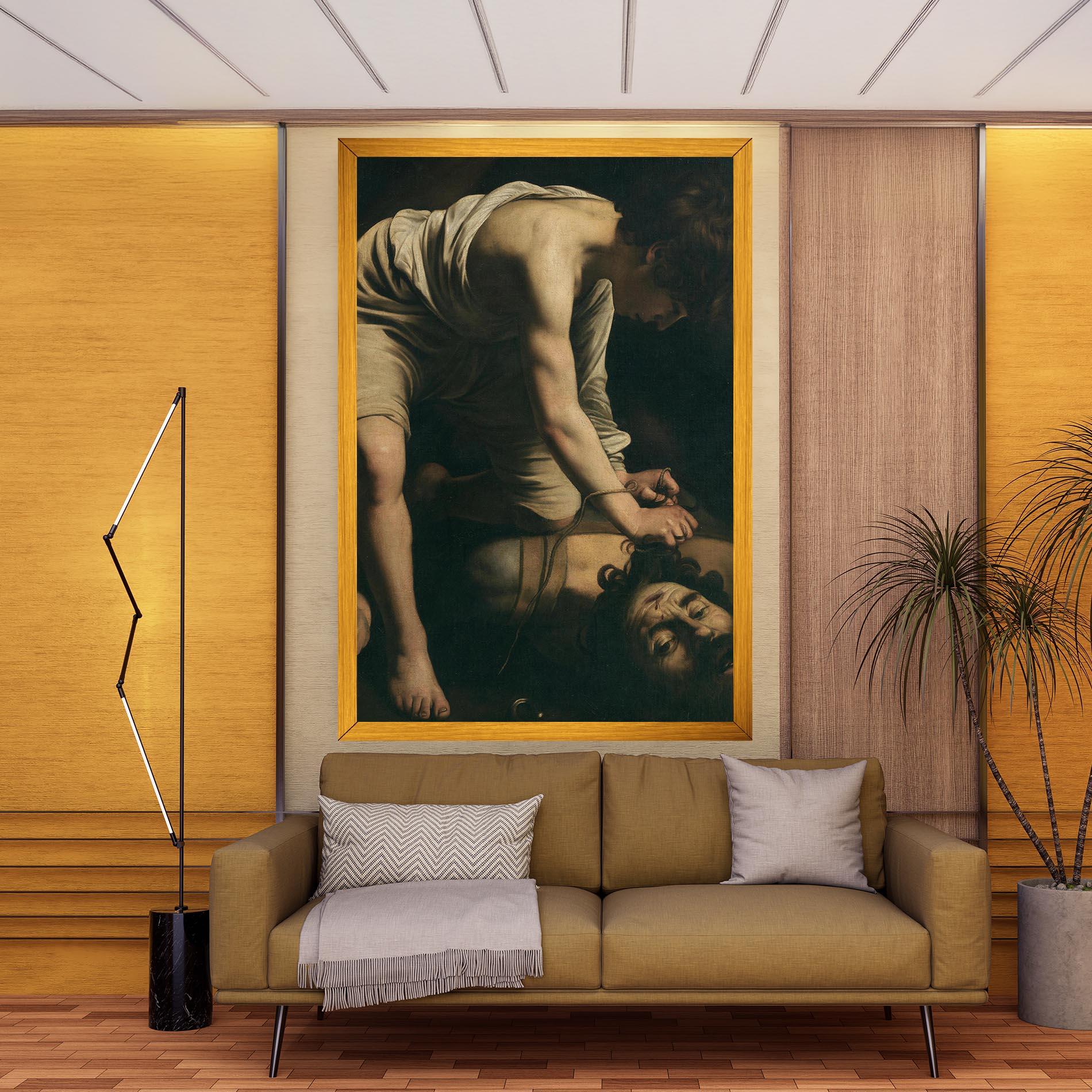 Tablou Canvas David And Goliath mockup 9