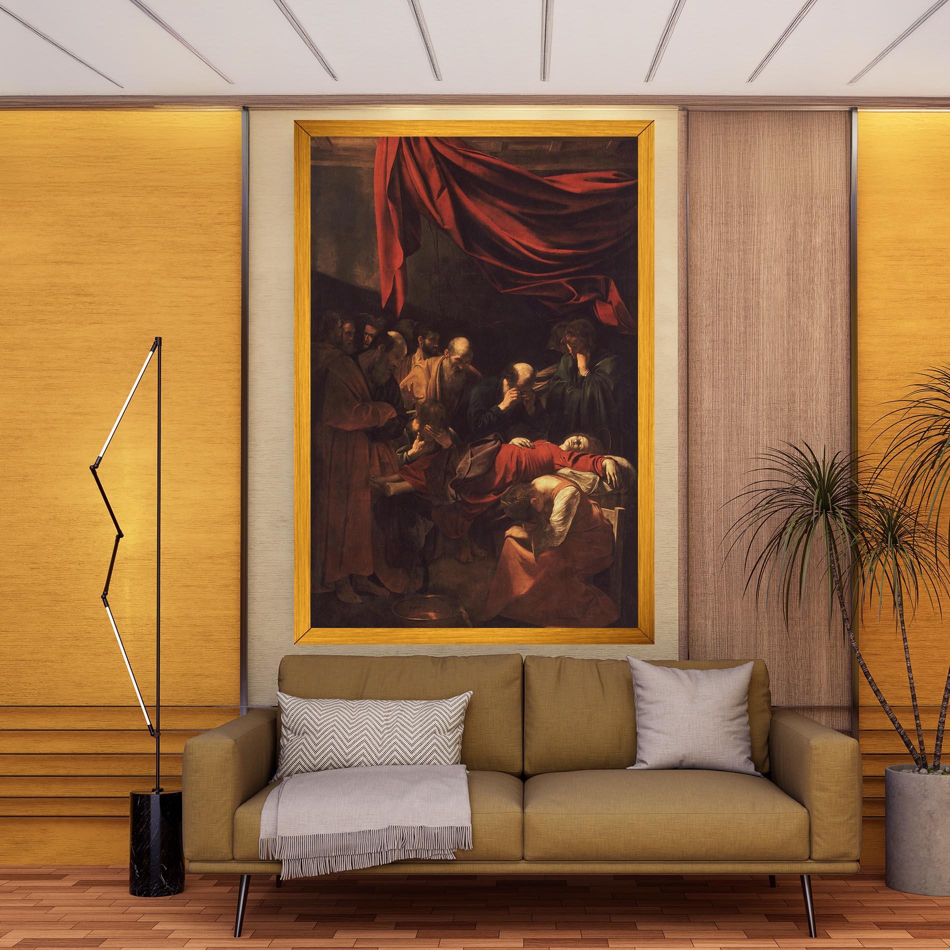 Tablou Canvas Death Of The Virgin mockup 9