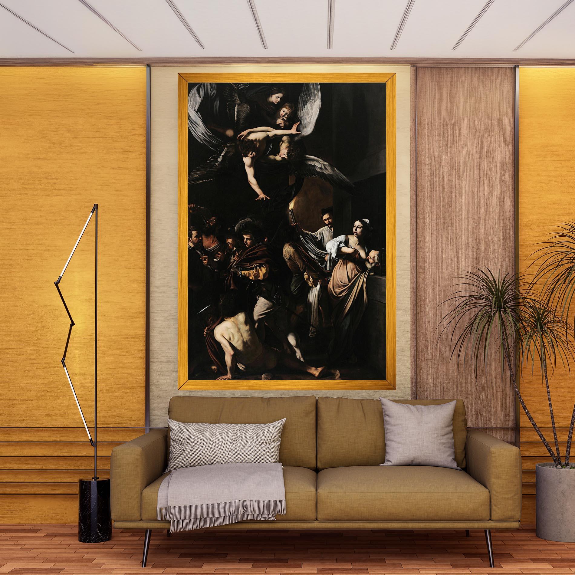 Tablou Canvas Sette Opere Di Misericordia mockup 9