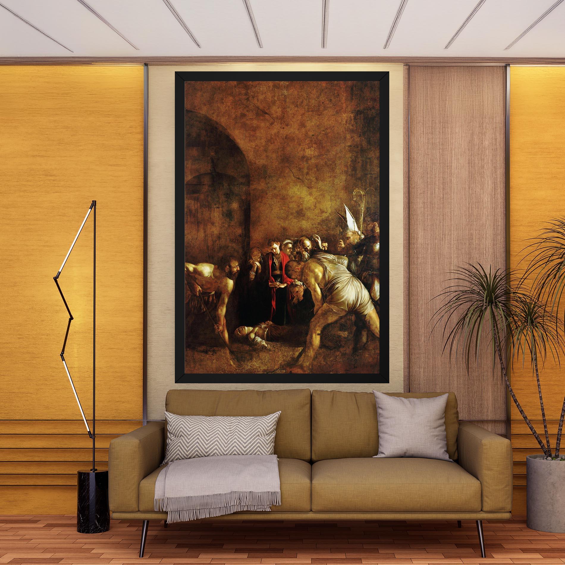 Tablou Canvas Burial Of Saint Lucy mockup 9