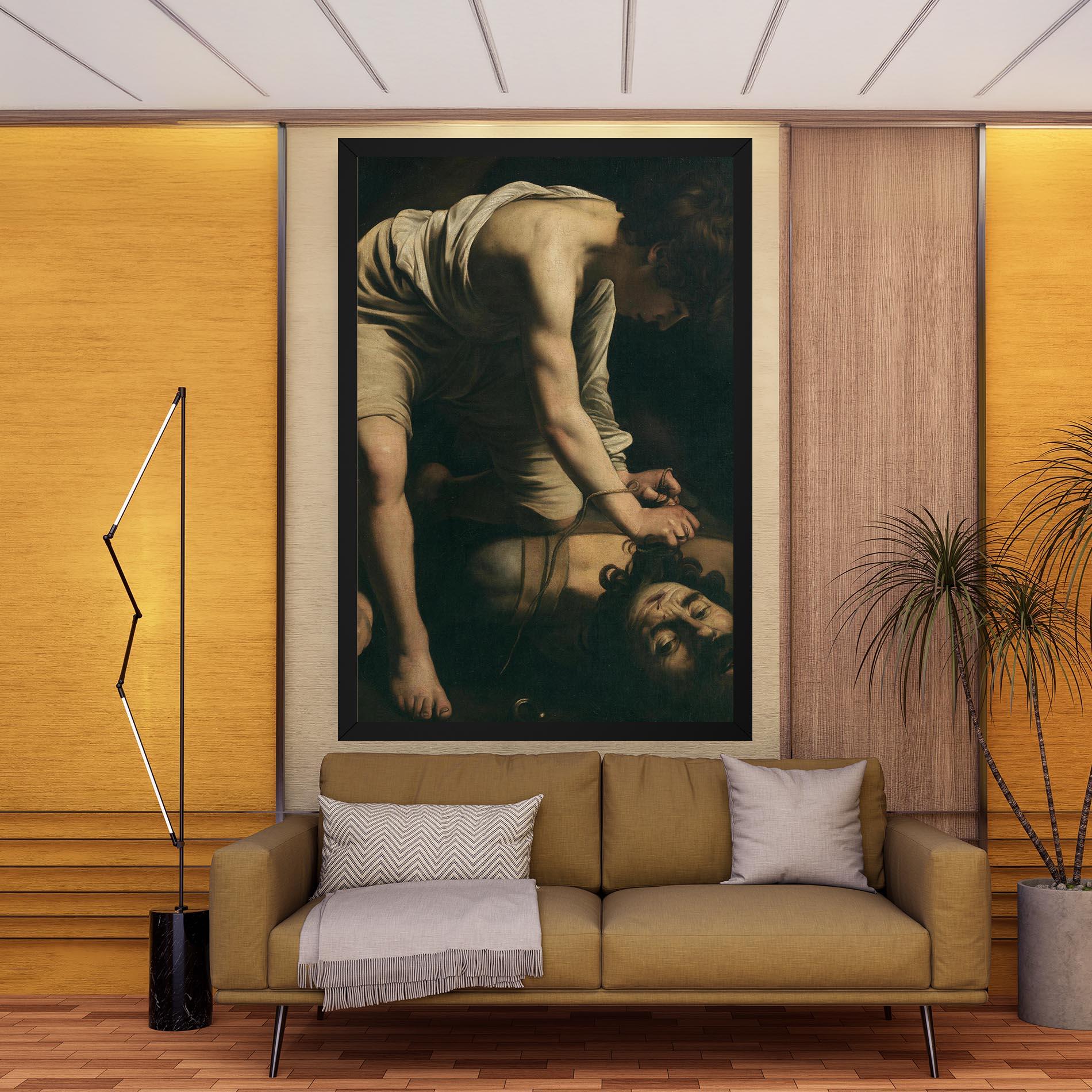 Tablou Canvas David And Goliath mockup 9