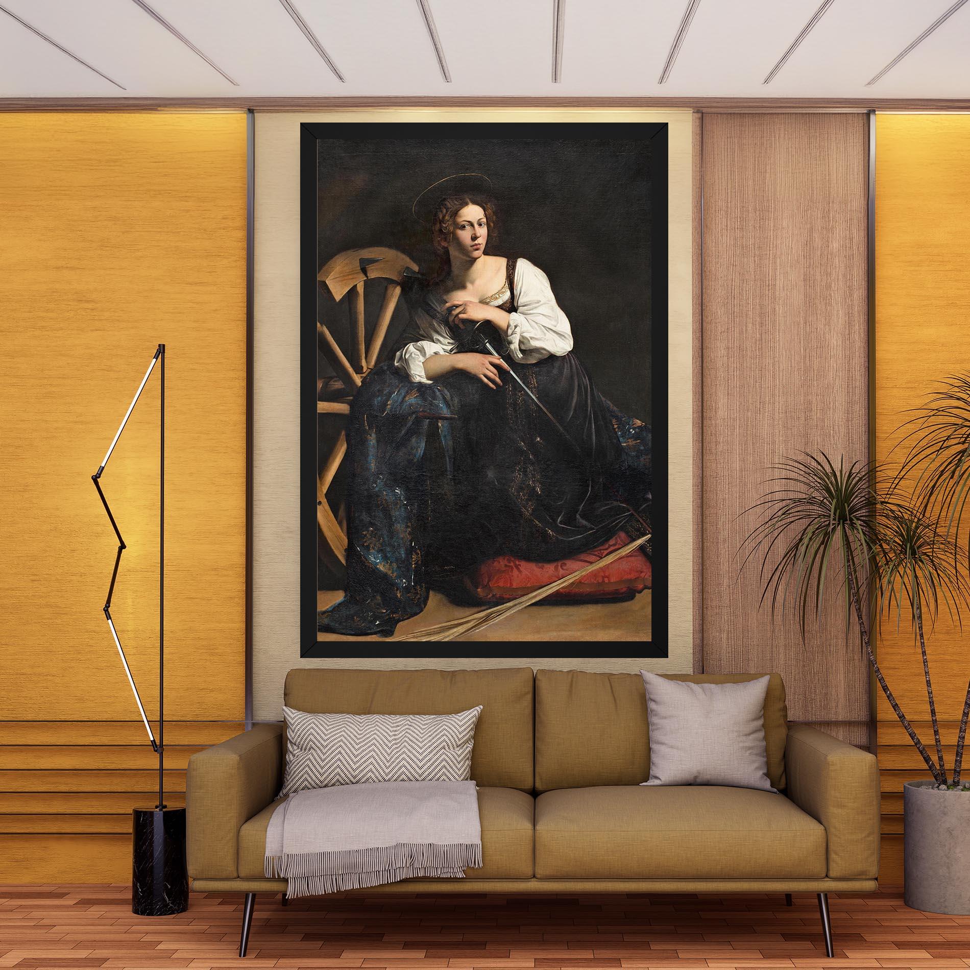Tablou Canvas Saint Catherine Of Alexandria mockup 9