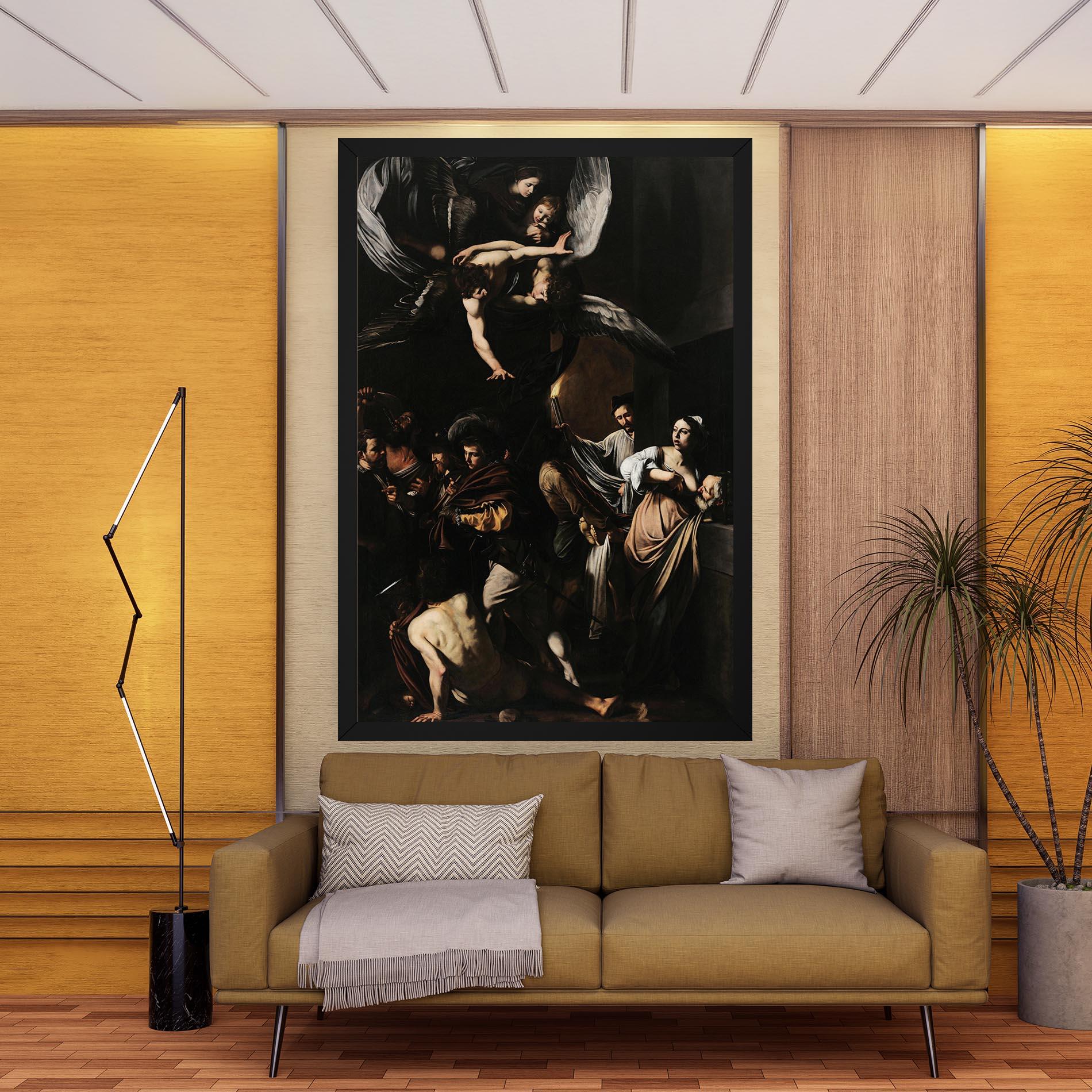 Tablou Canvas Sette Opere Di Misericordia mockup 9