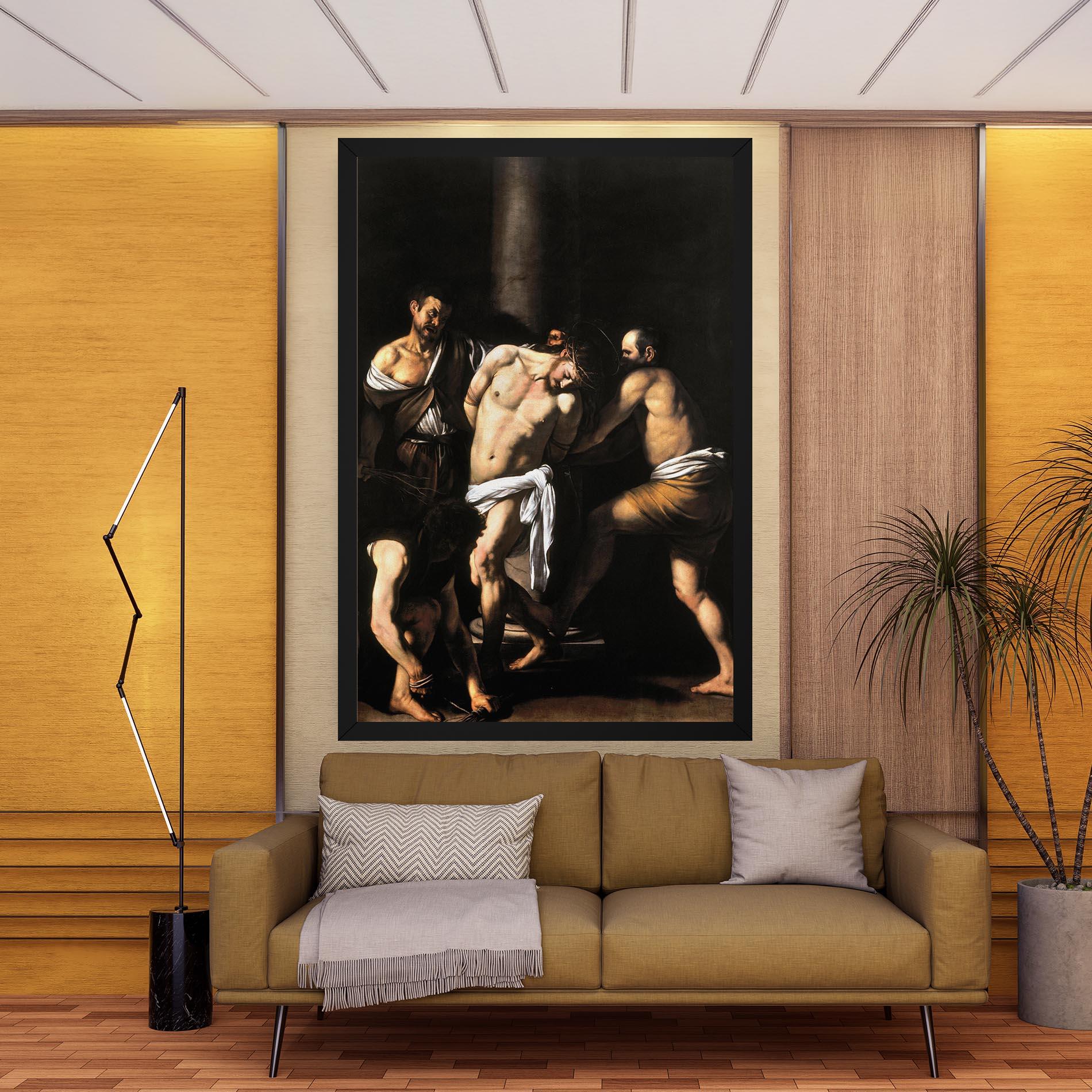 Tablou Canvas The Flagellation Of Christ mockup 9