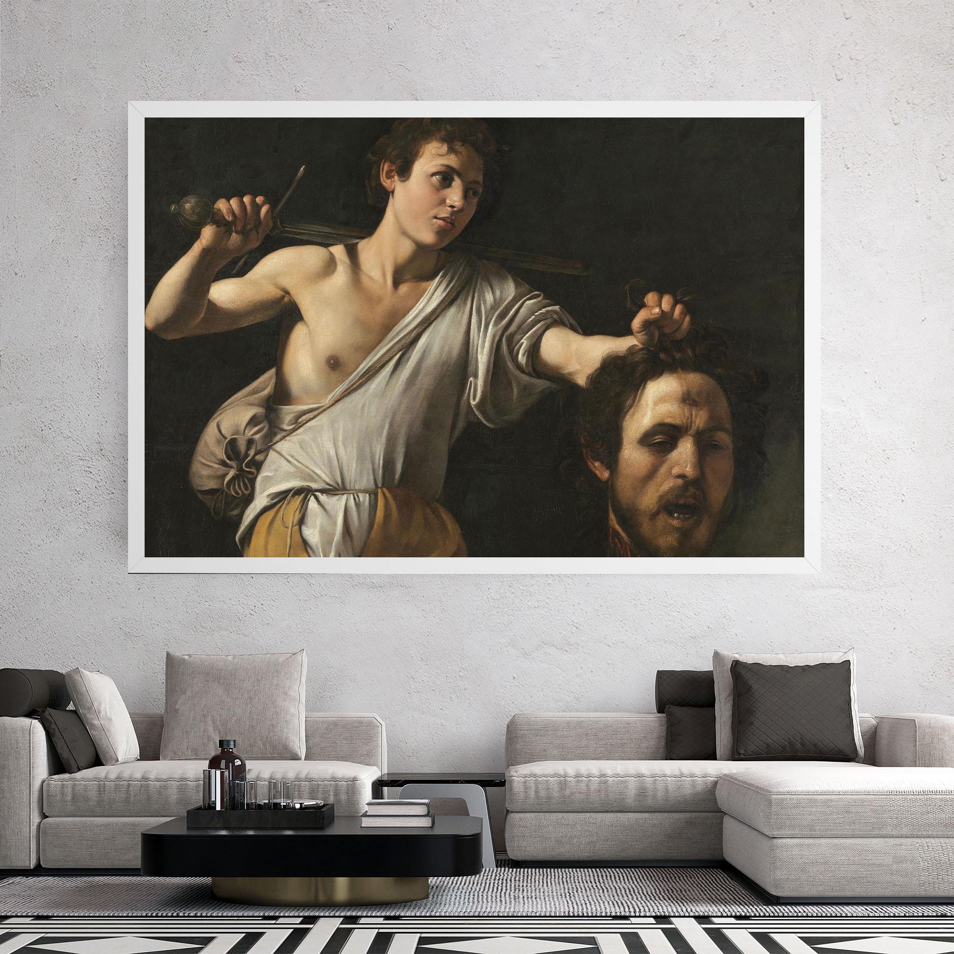 Tablou Canvas The Head Of Goliath mockup 2