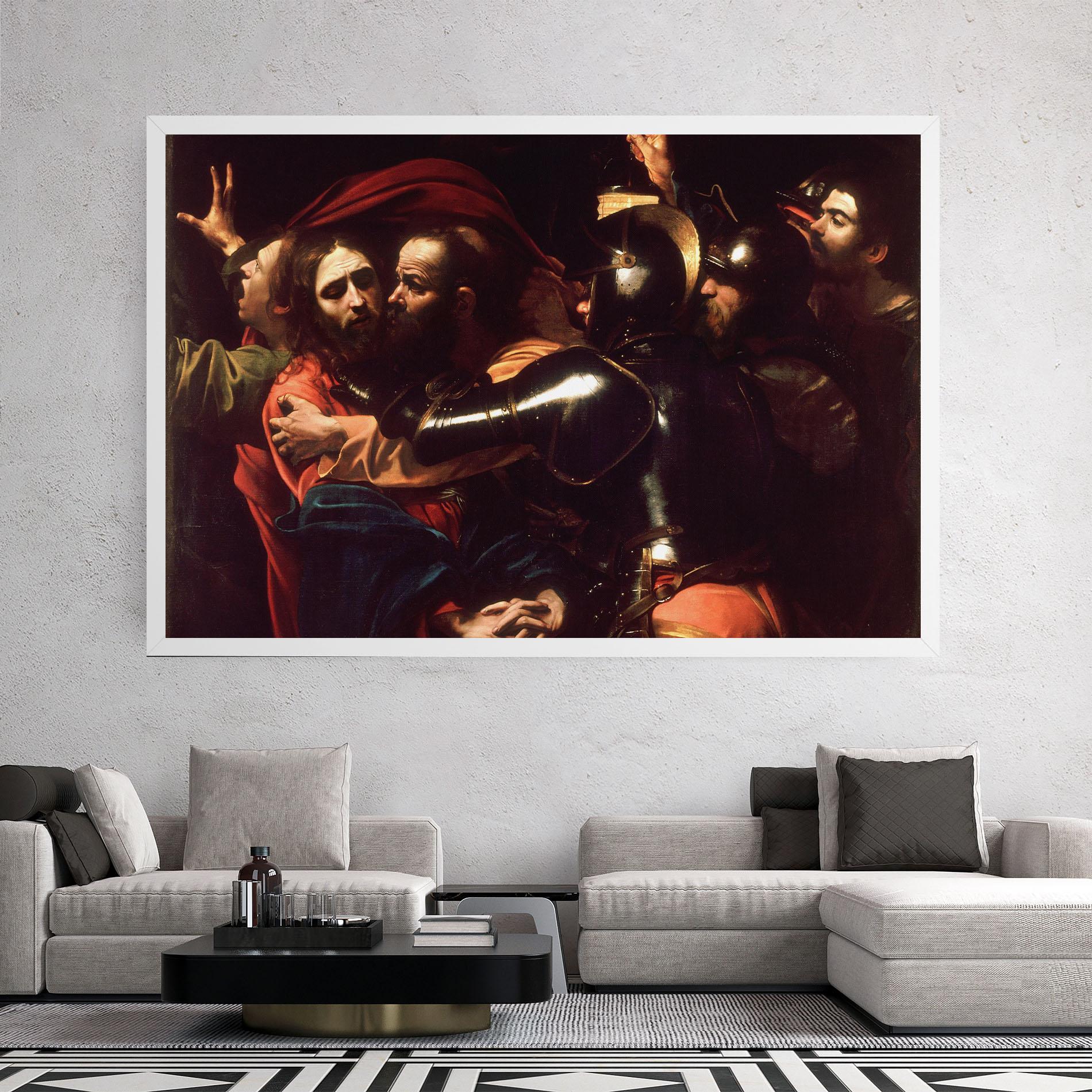 Tablou Canvas The Taking Of Christ mockup 2
