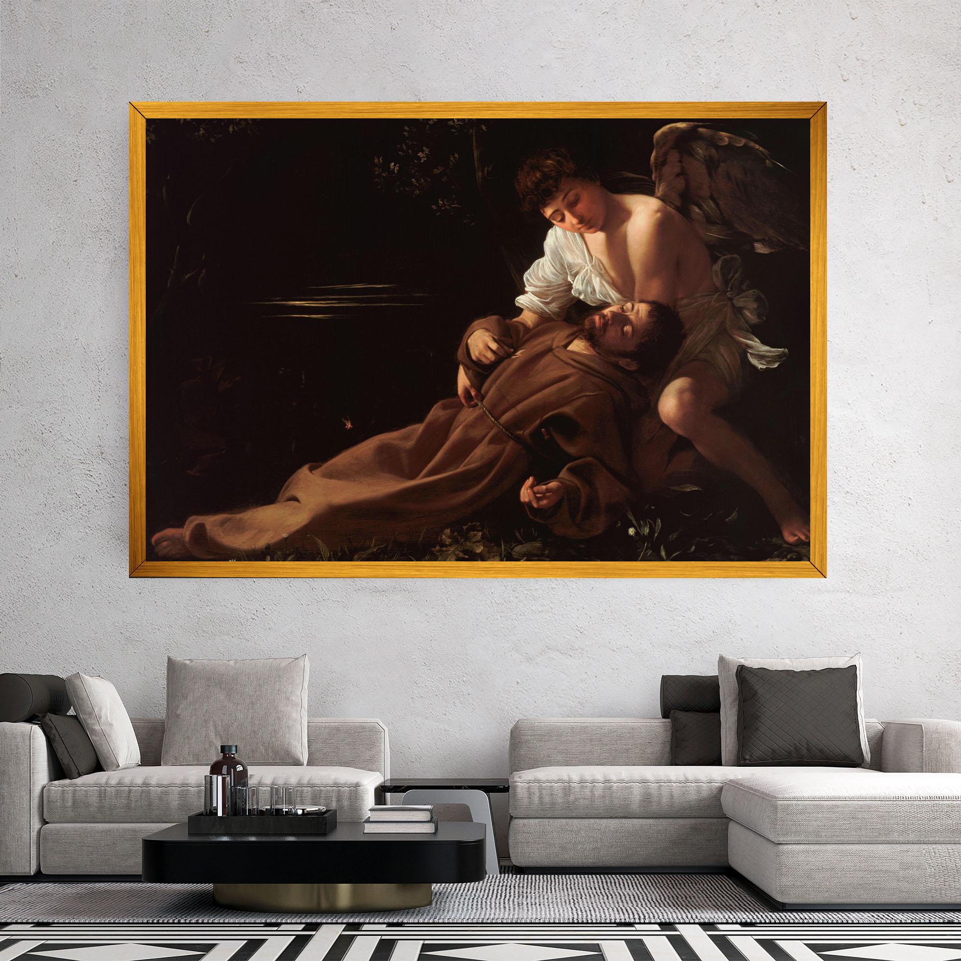Tablou Canvas Francis Of Assisi In Ecstasy mockup 2