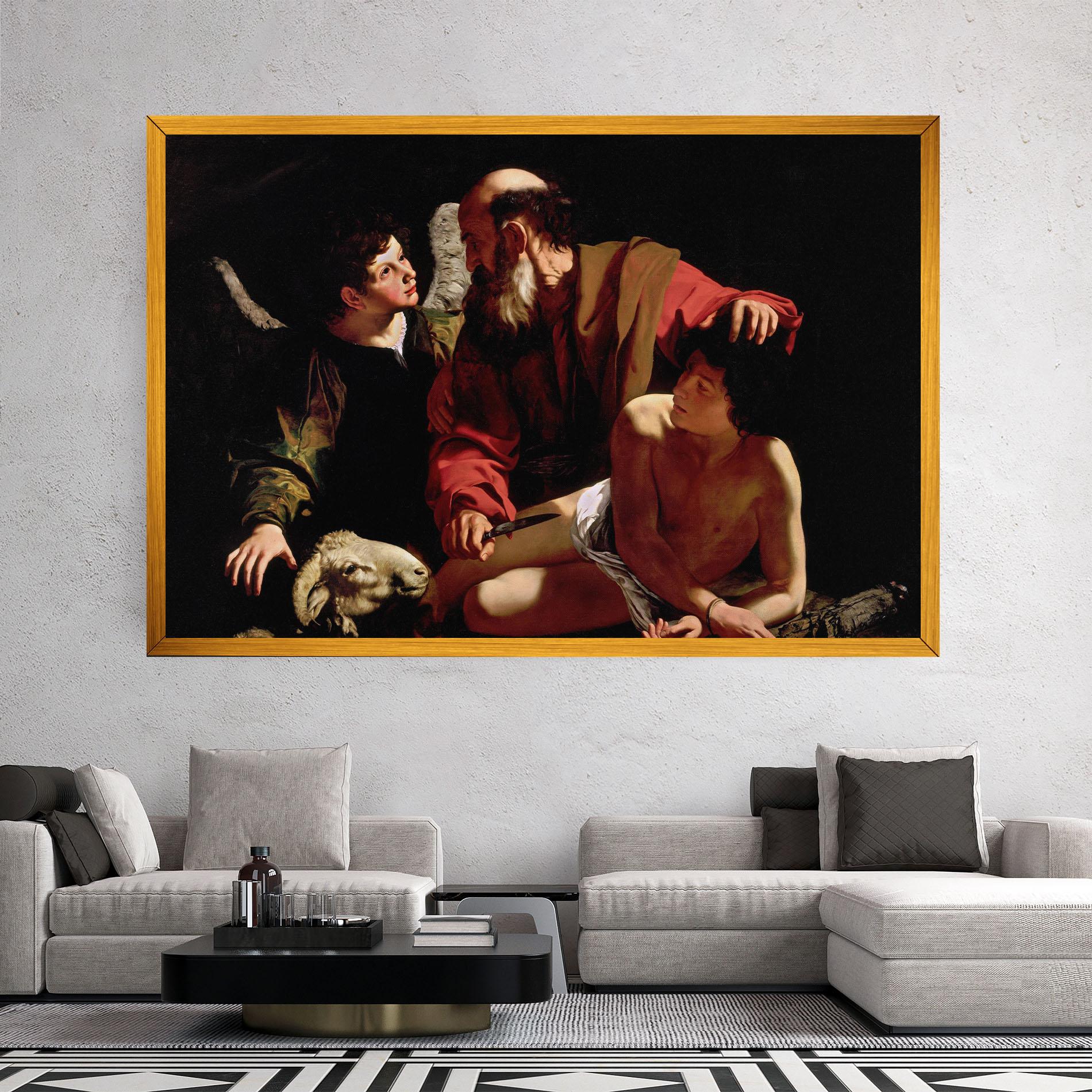 Tablou Canvas Sacrifice Of Isaac mockup 2
