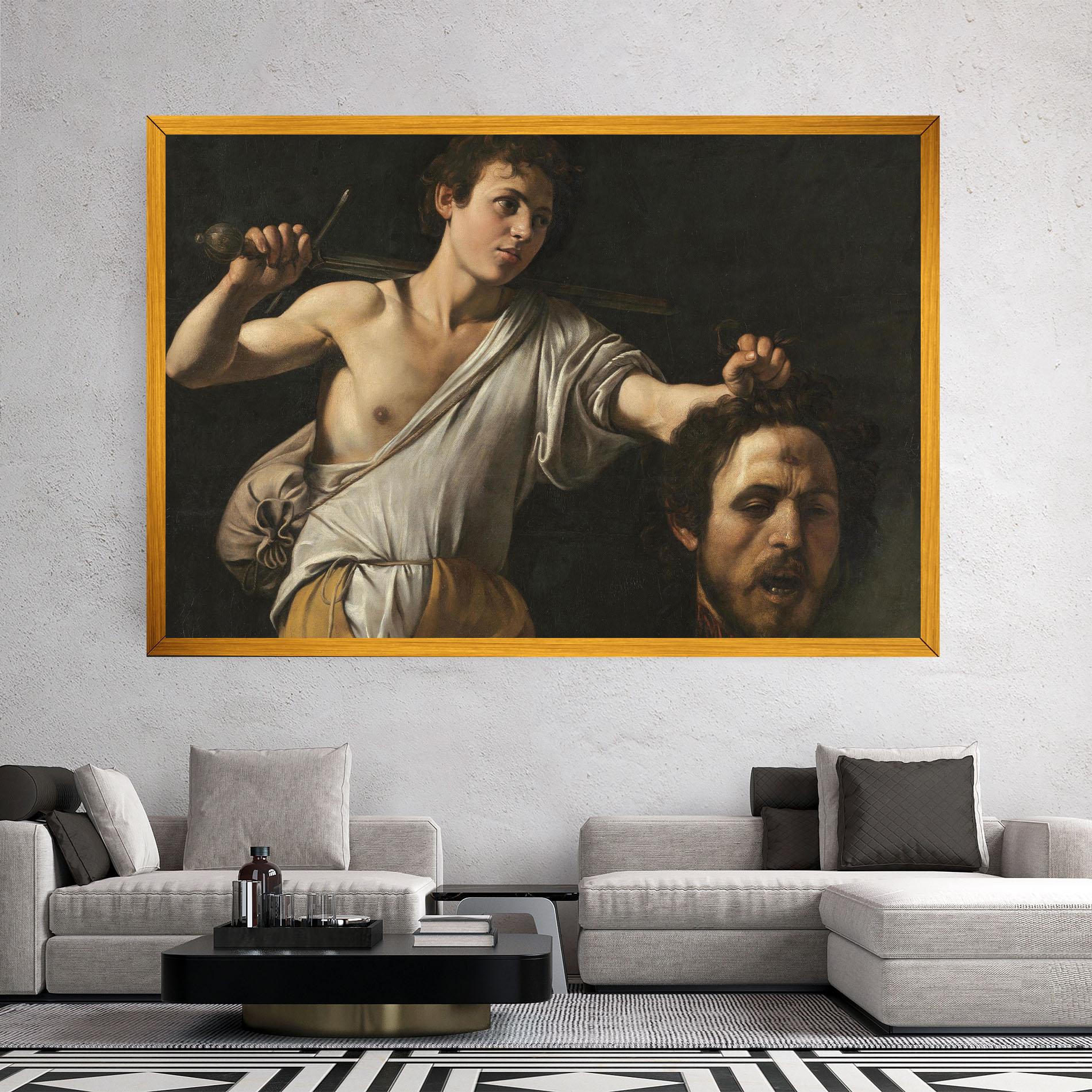 Tablou Canvas The Head Of Goliath mockup 2