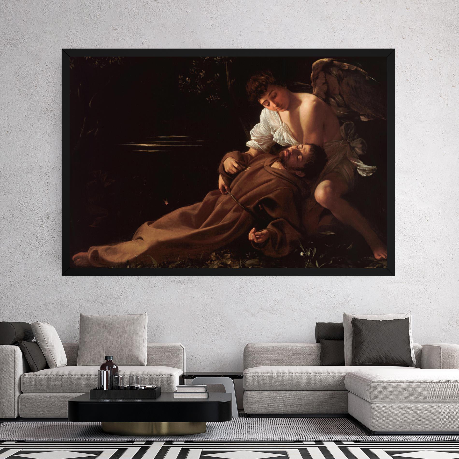 Tablou Canvas Francis Of Assisi In Ecstasy mockup 2