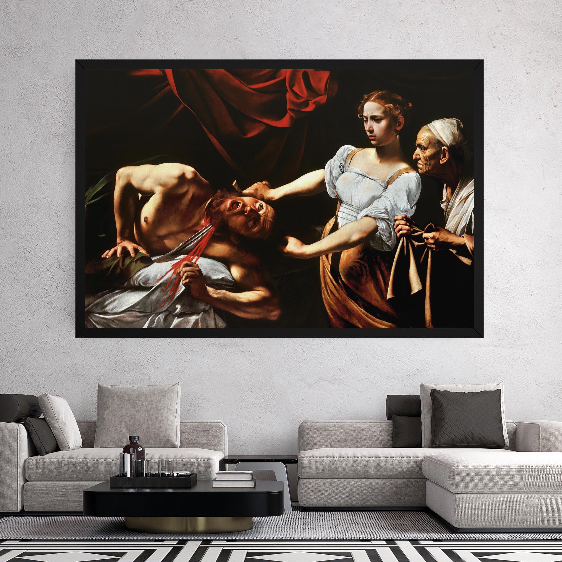 Tablou Canvas Judith Beheading mockup 2