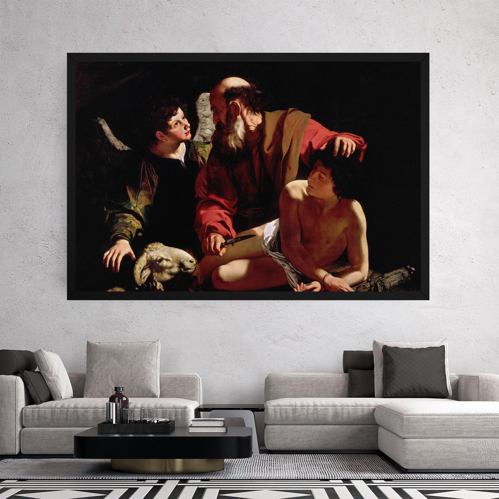 Tablou Canvas Sacrifice Of Isaac mockup 2