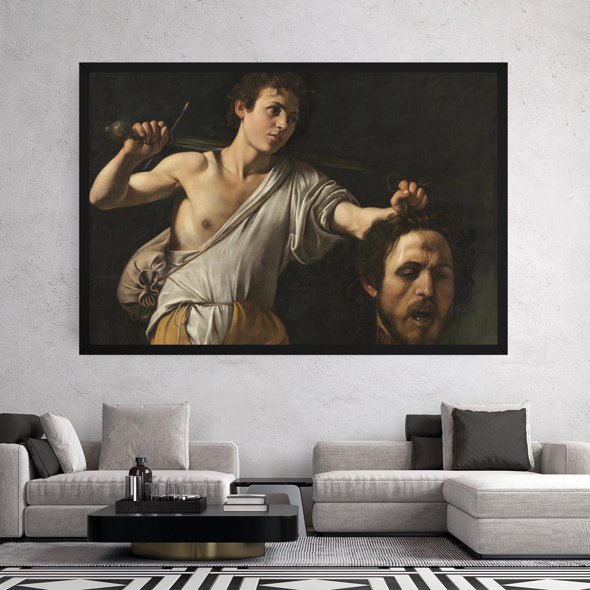 Tablou Canvas The Head Of Goliath mockup 2