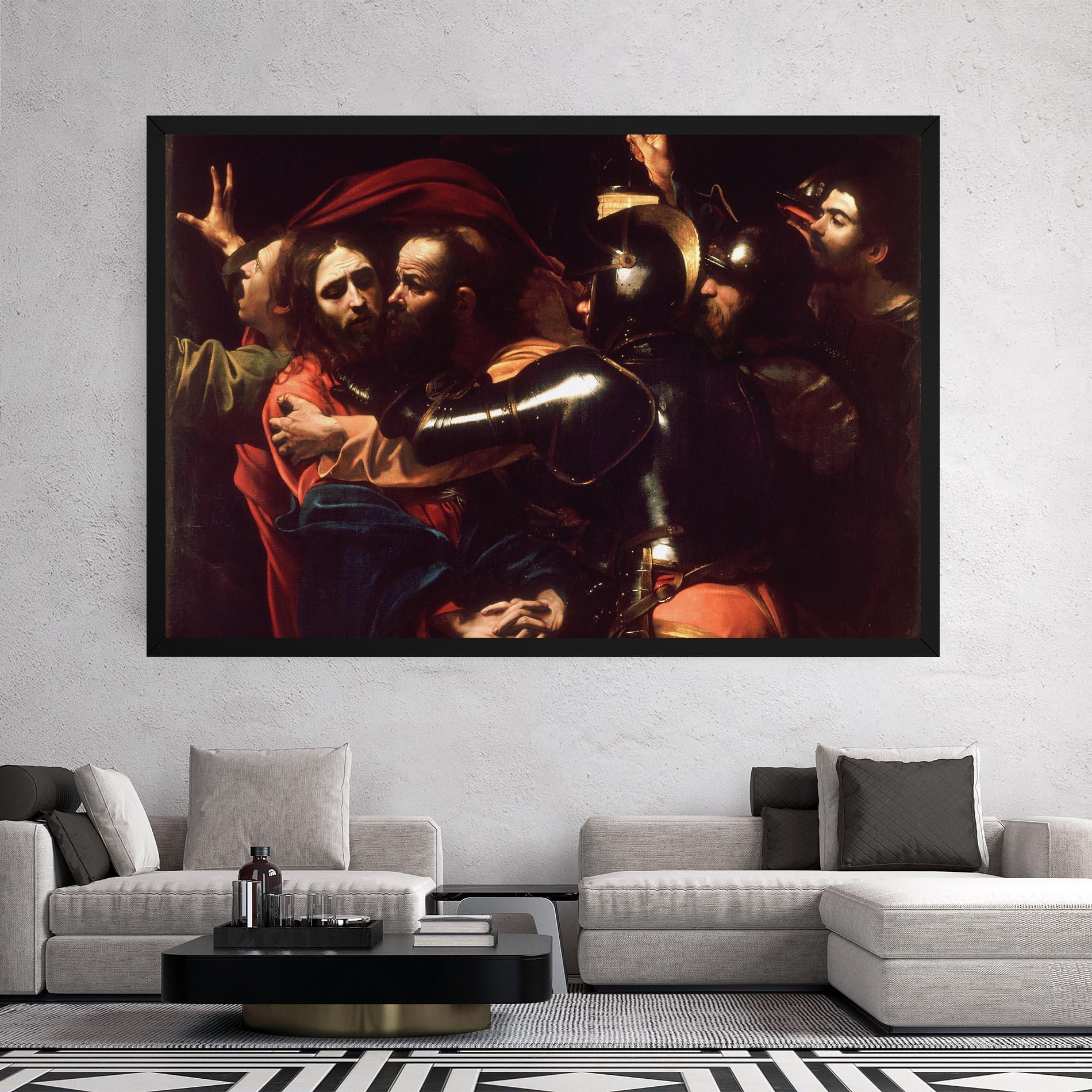 Tablou Canvas The Taking Of Christ mockup 2