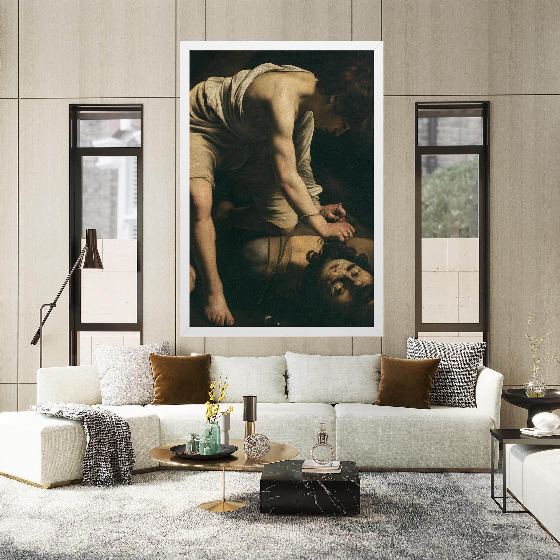 Tablou Canvas David And Goliath mockup 2