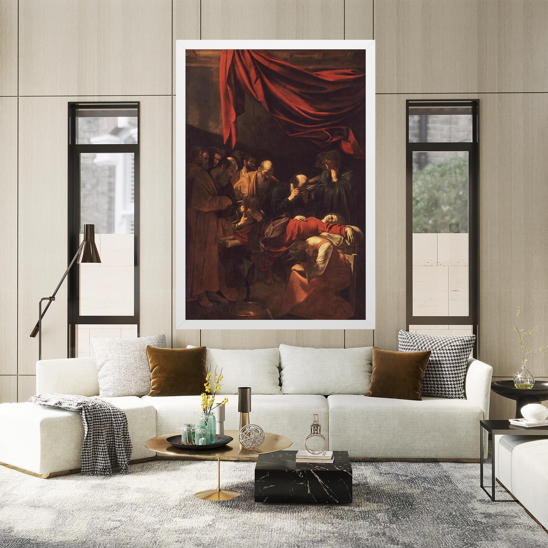 Tablou Canvas Death Of The Virgin mockup 2