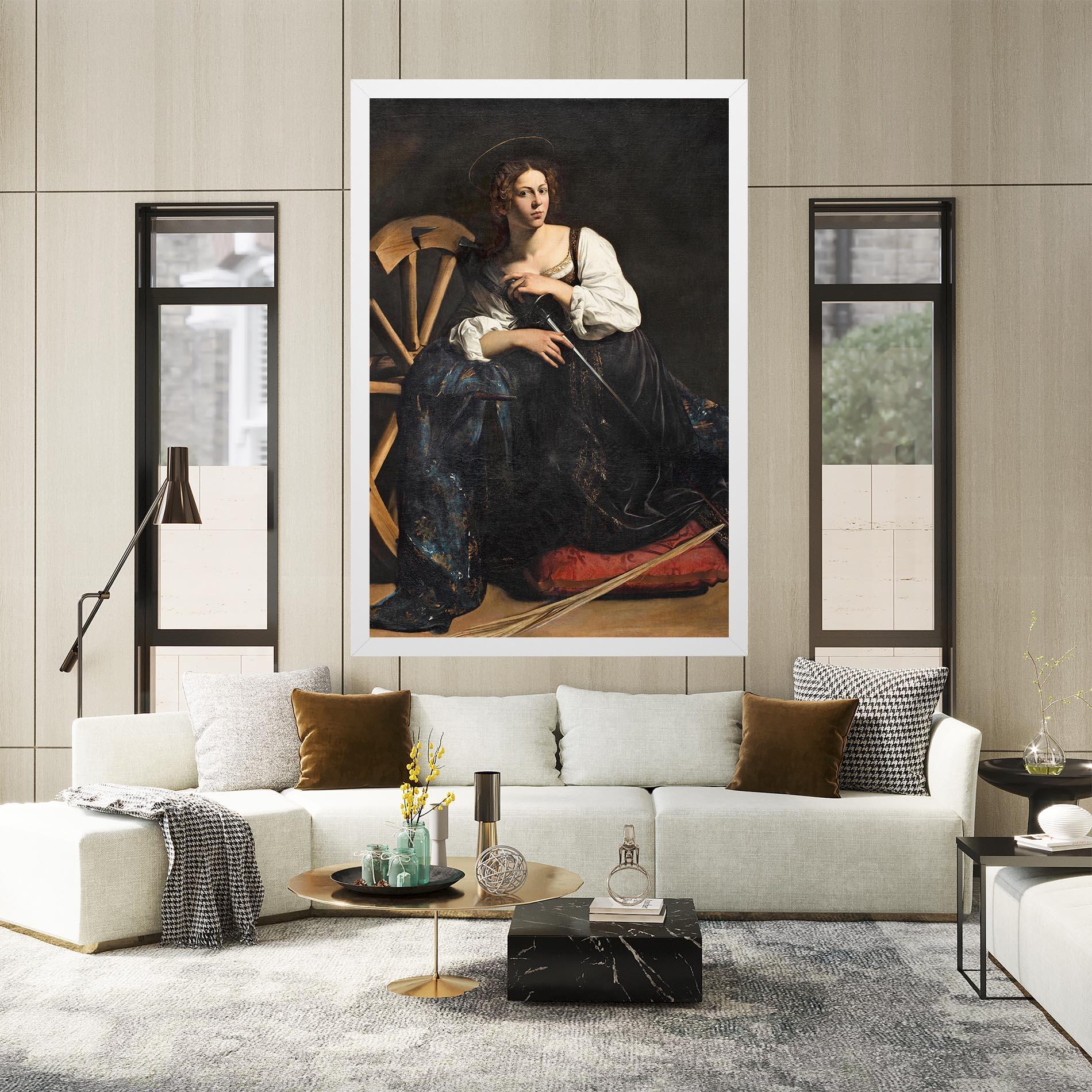 Tablou Canvas Saint Catherine Of Alexandria mockup 2