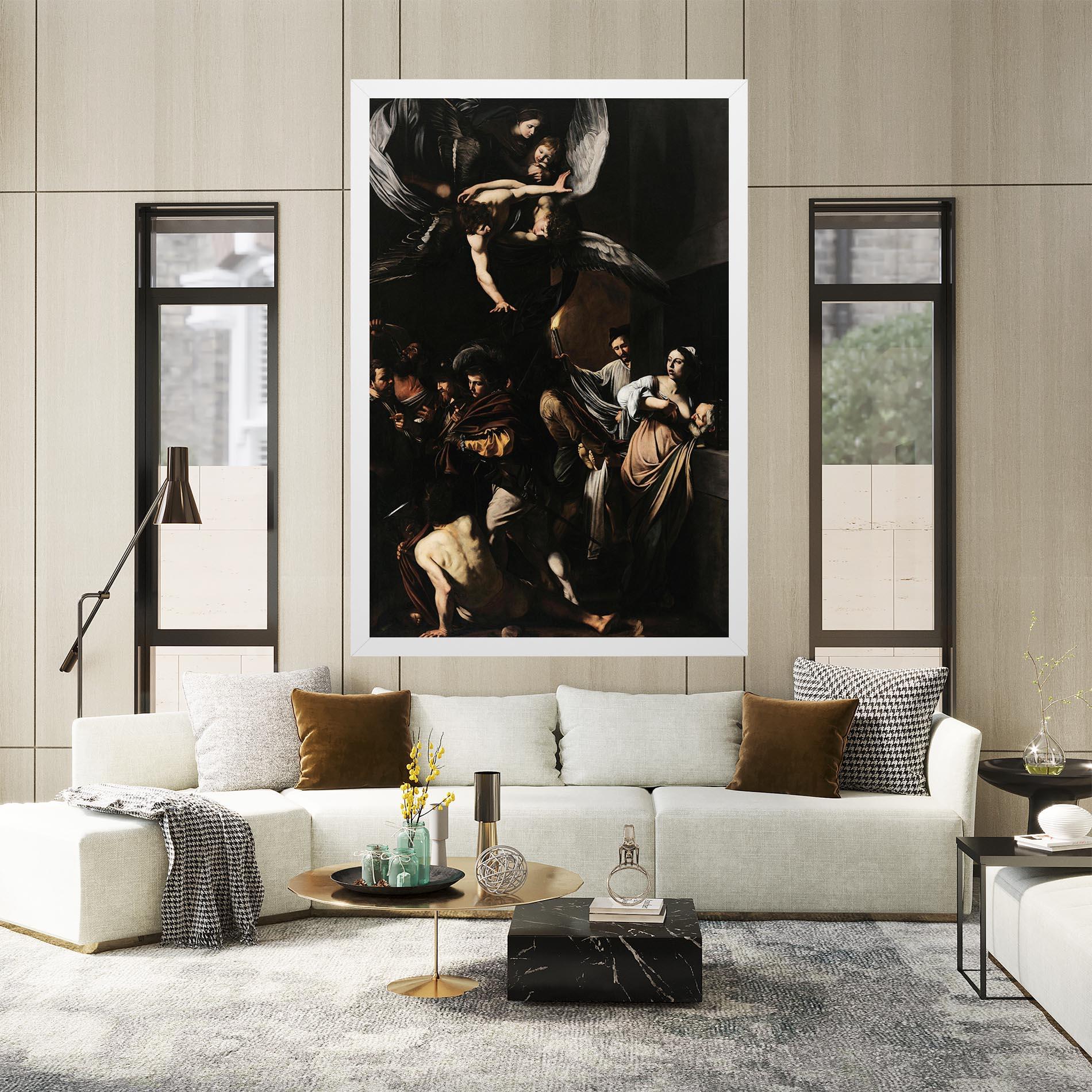 Tablou Canvas Sette Opere Di Misericordia mockup 2