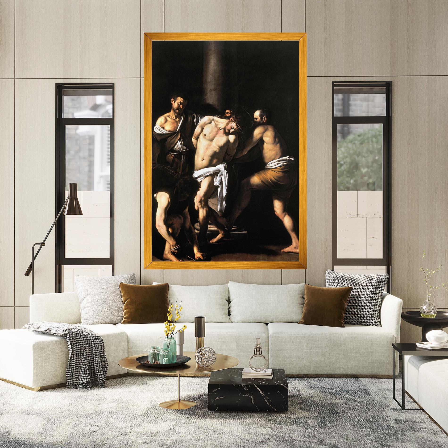 Tablou Canvas The Flagellation Of Christ mockup 2