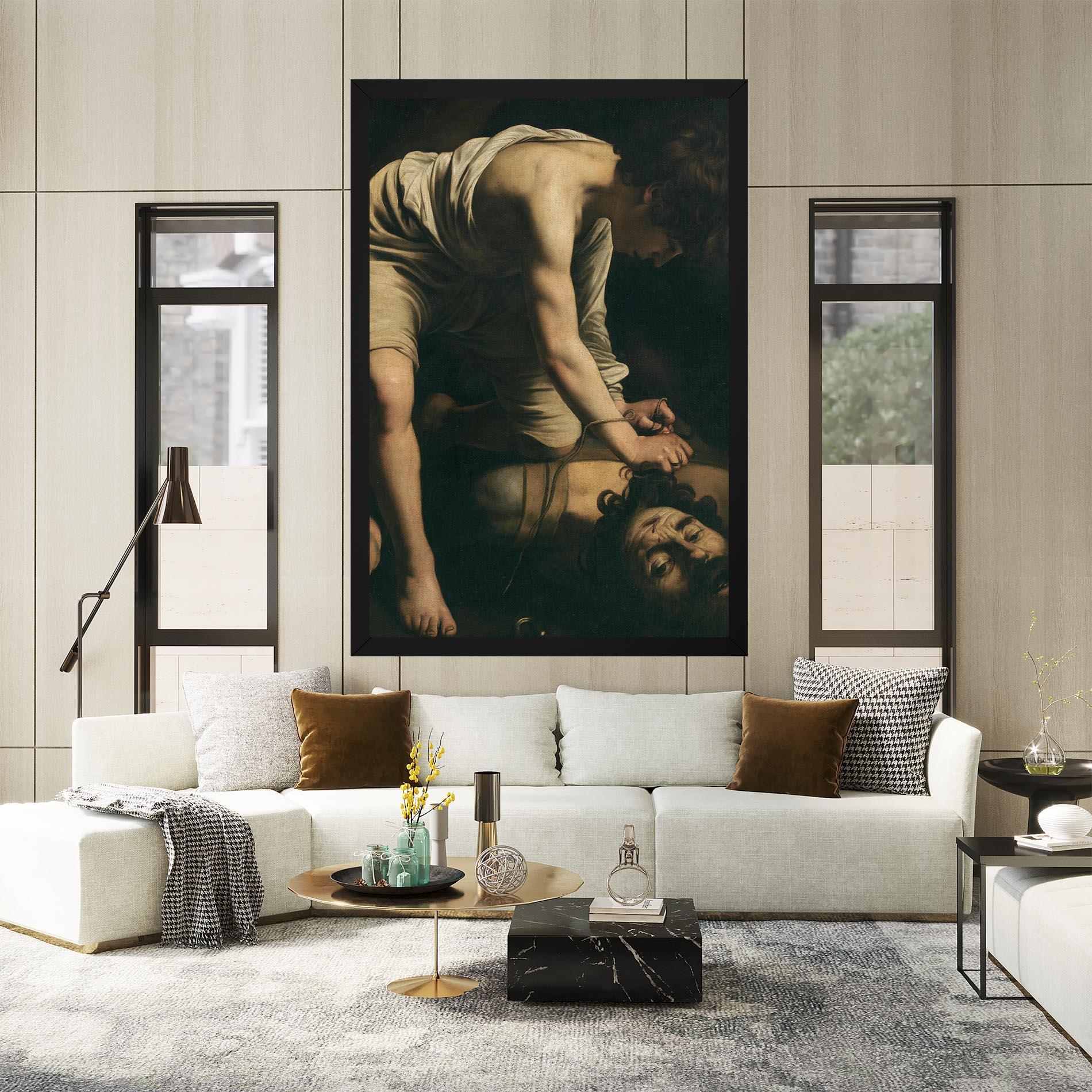 Tablou Canvas David And Goliath mockup 2