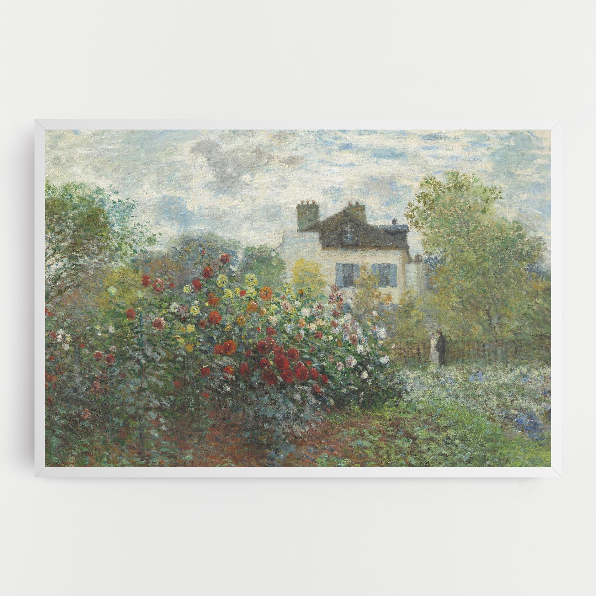 Tablou Canvas Garden In Argenteuilt mockup 0