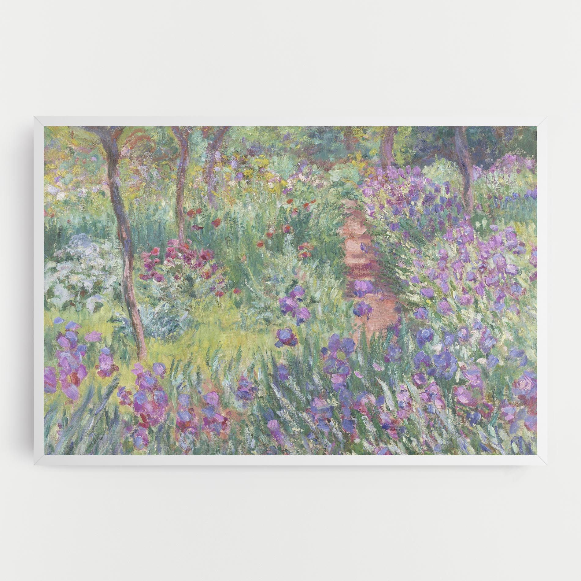 Garden In Giverny Monet mockup 0