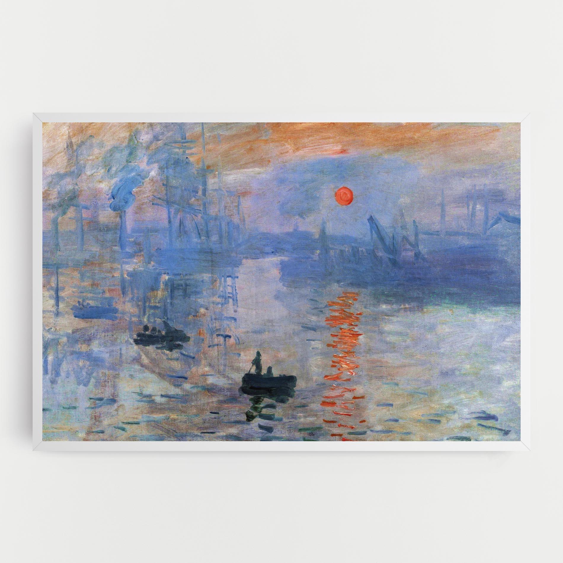 Tablou Canvas Monet Impressionist mockup 0