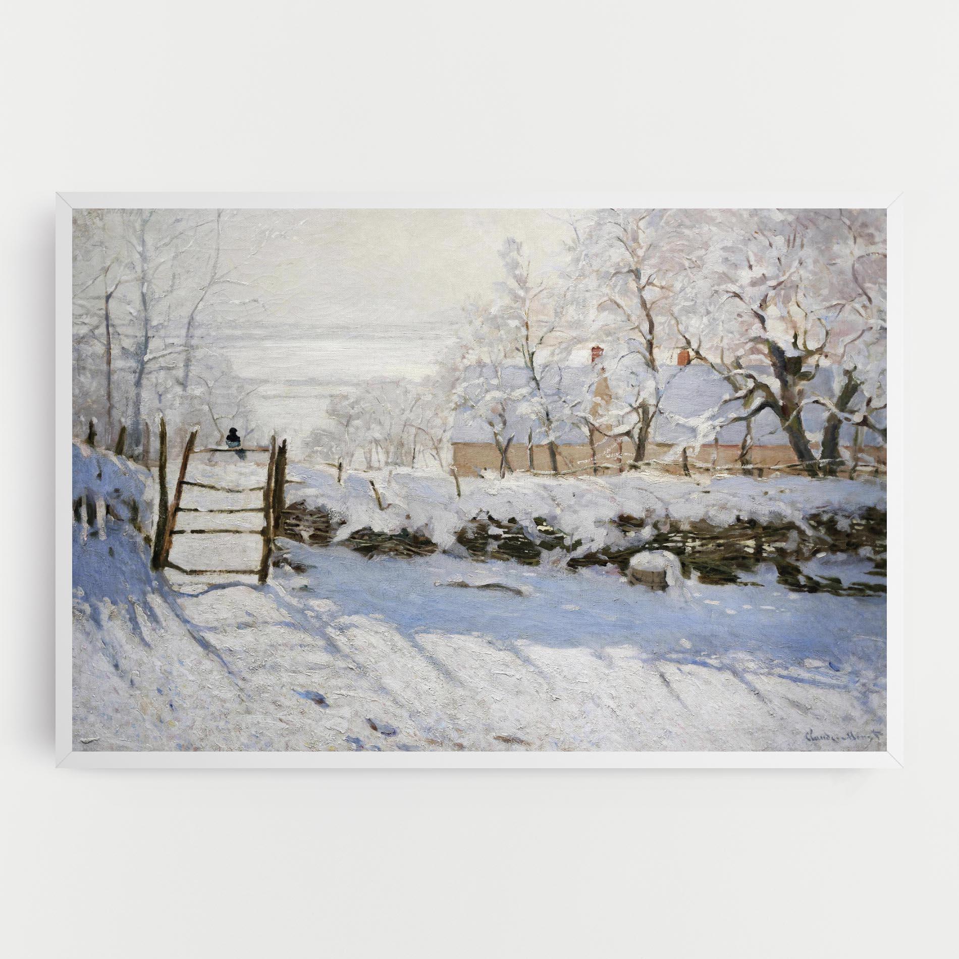 Tablou Canvas The Magpie mockup 0