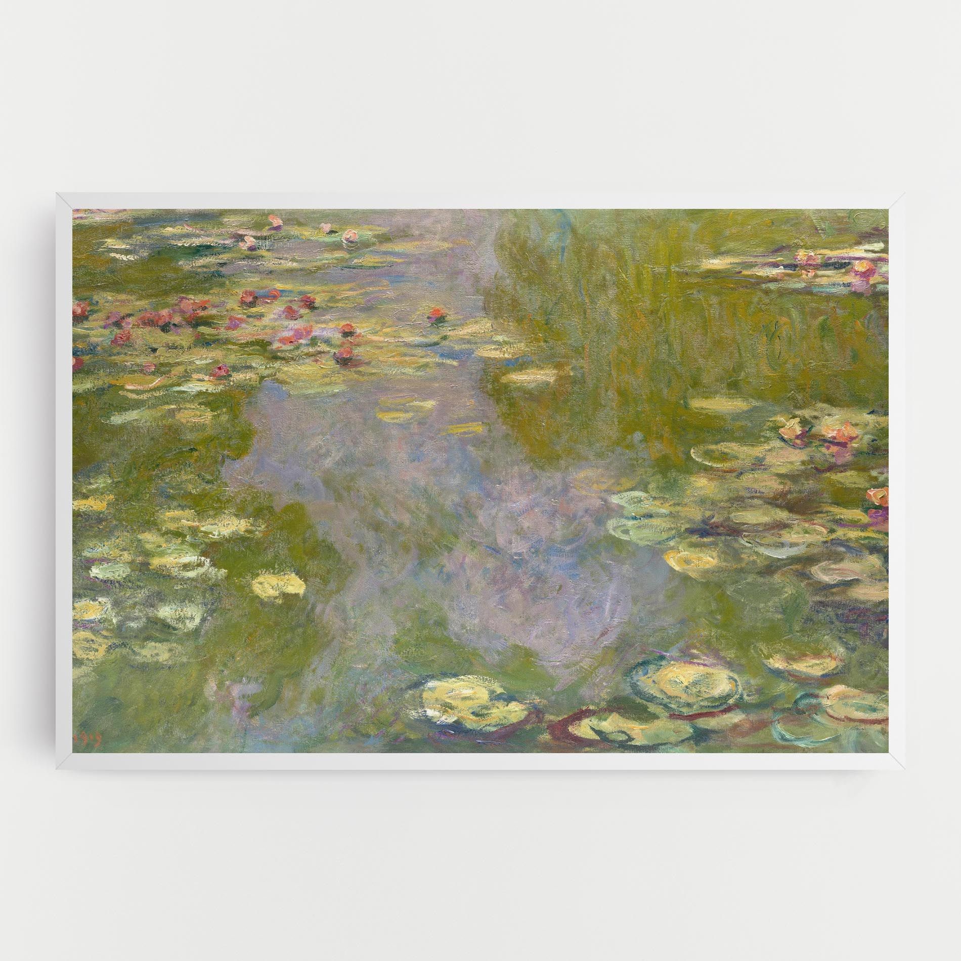 Water Lilies Monet mockup 0