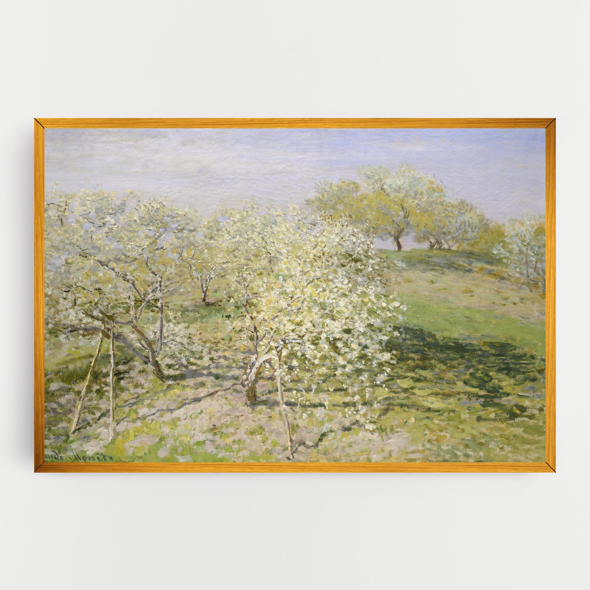 Tablou Canvas Fruit Trees In Bloom mockup 0