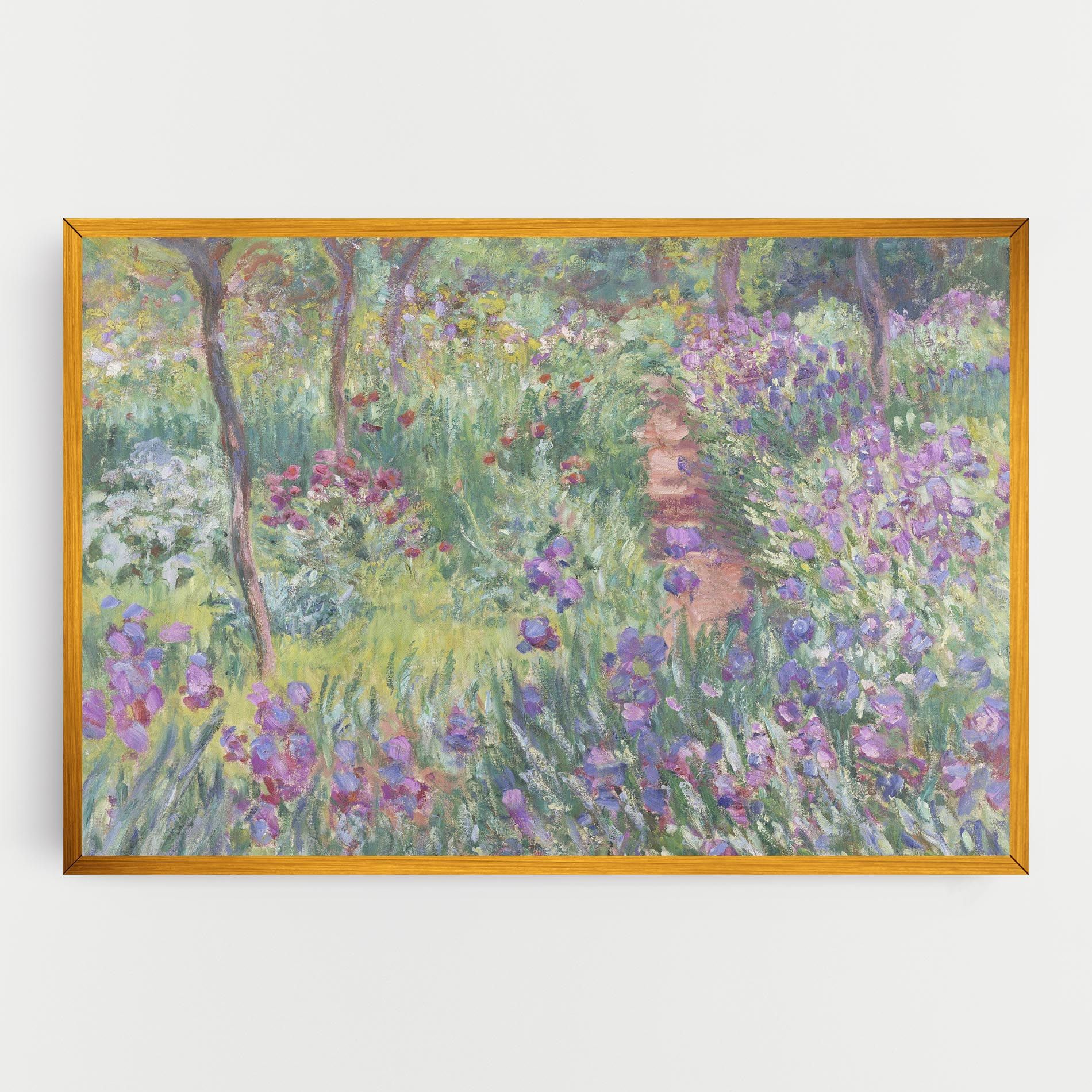 Garden In Giverny Monet mockup 0