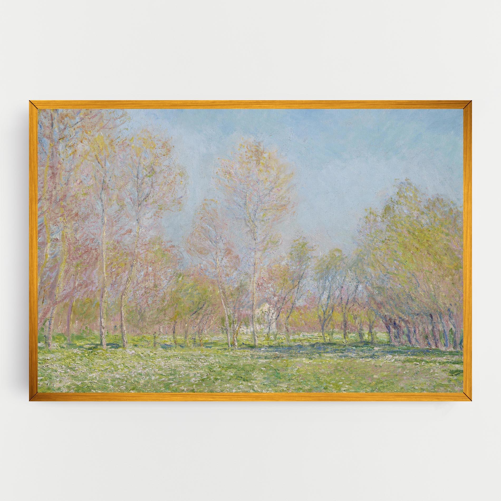 Tablou Canvas Spring In Giverny mockup 0
