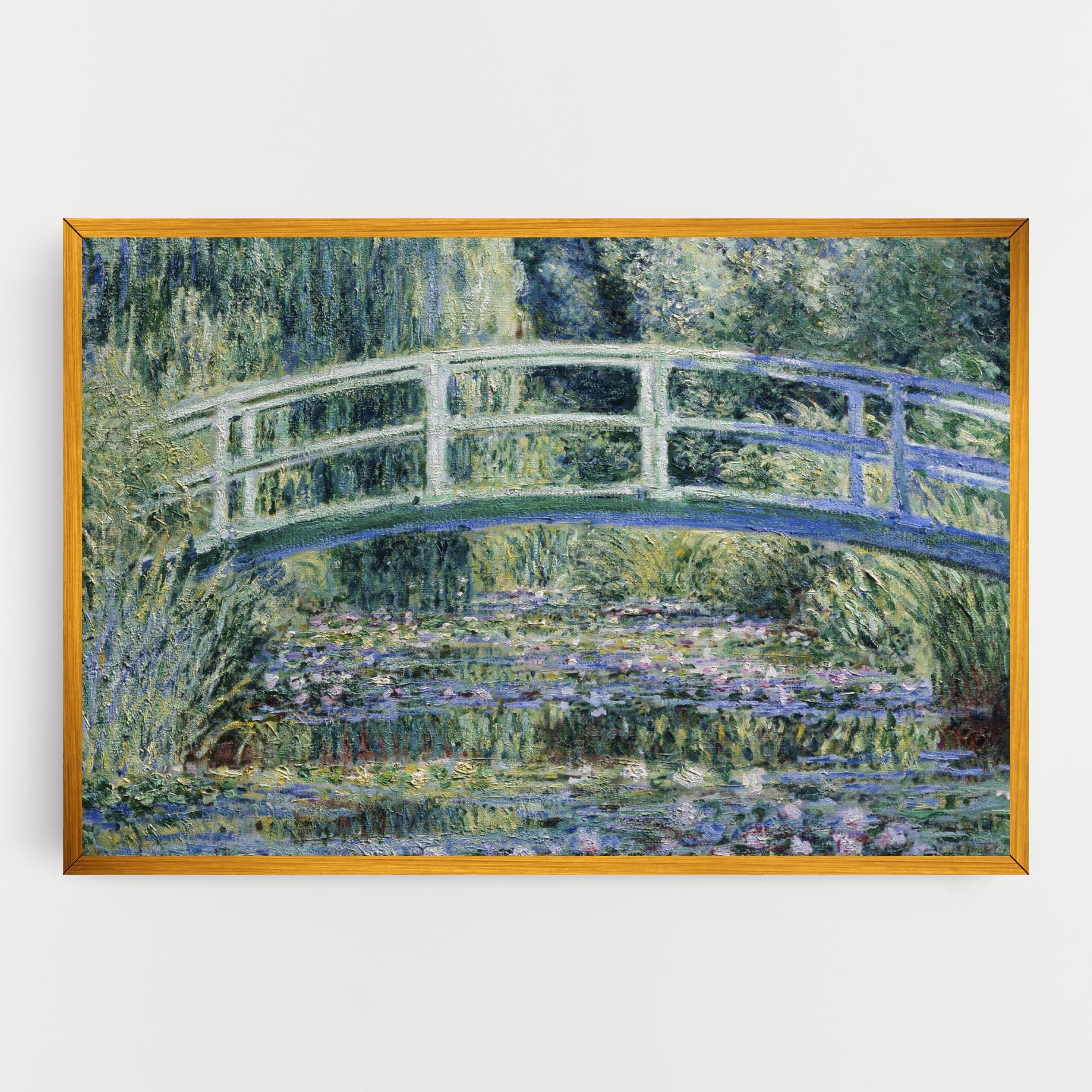 Tablou Canvas Water Lilies mockup 0