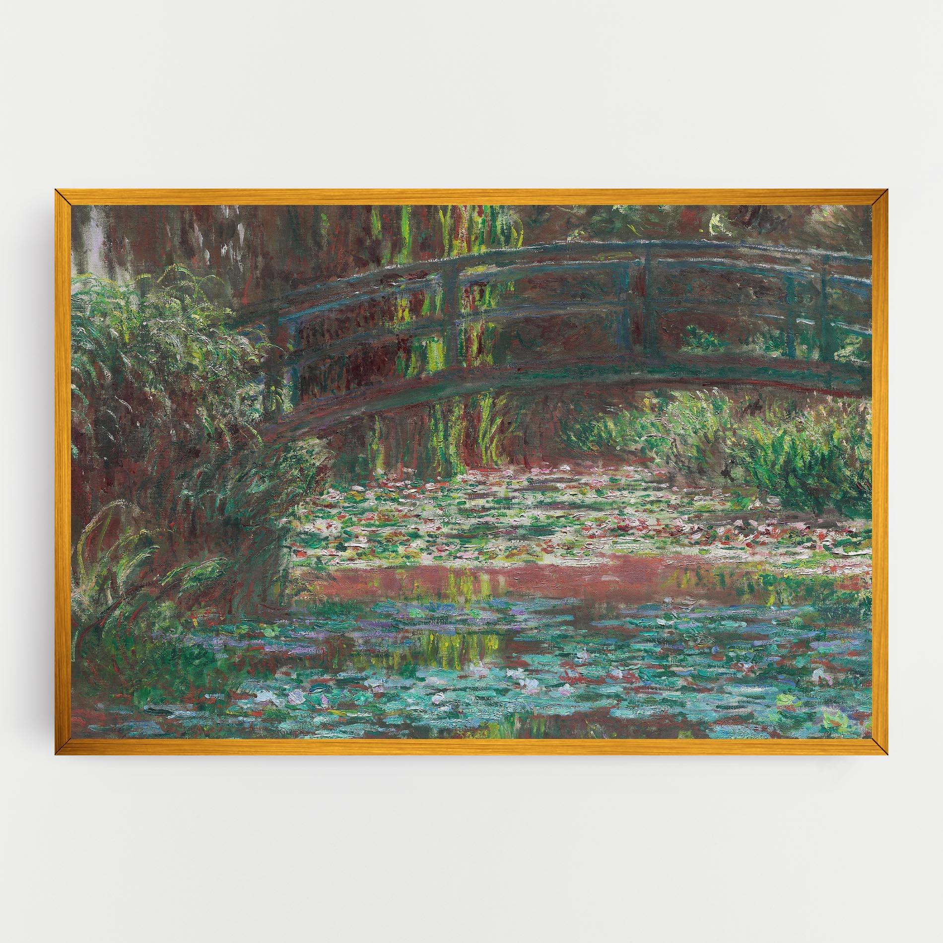 Tablou Canvas Water Lily Pond mockup 0