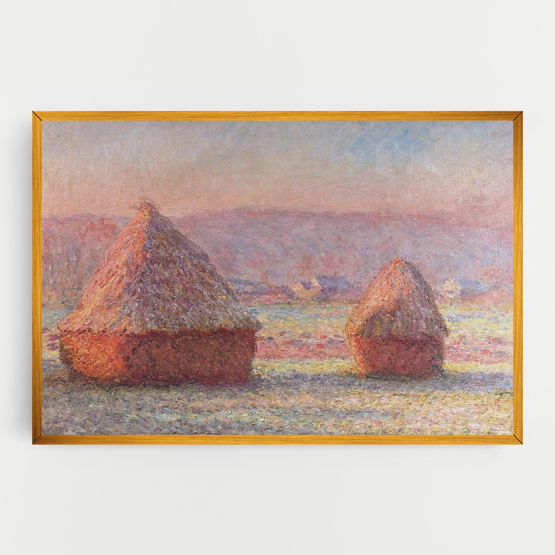 Tablou Canvas White Frost mockup 0