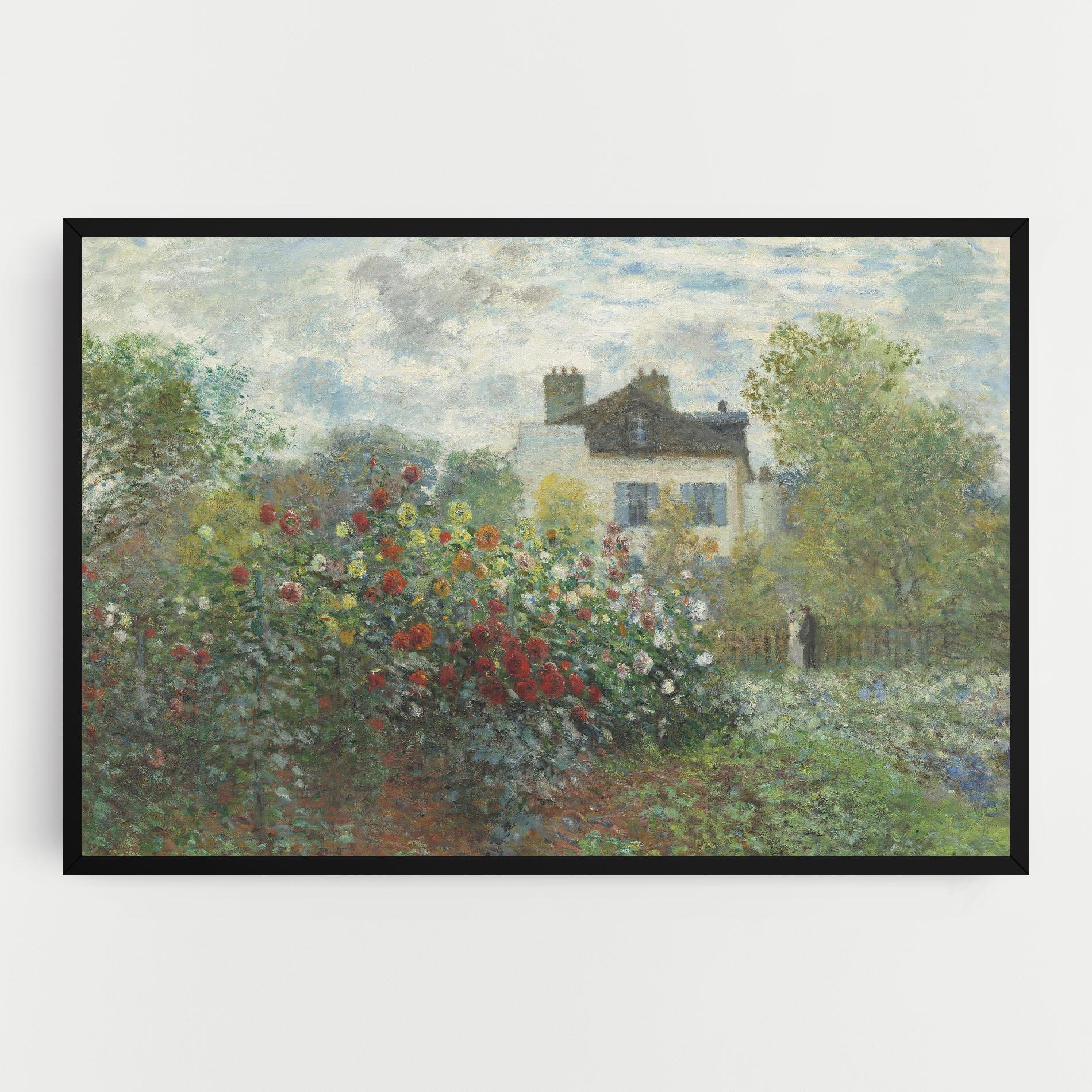 Tablou Canvas Garden In Argenteuilt mockup 0