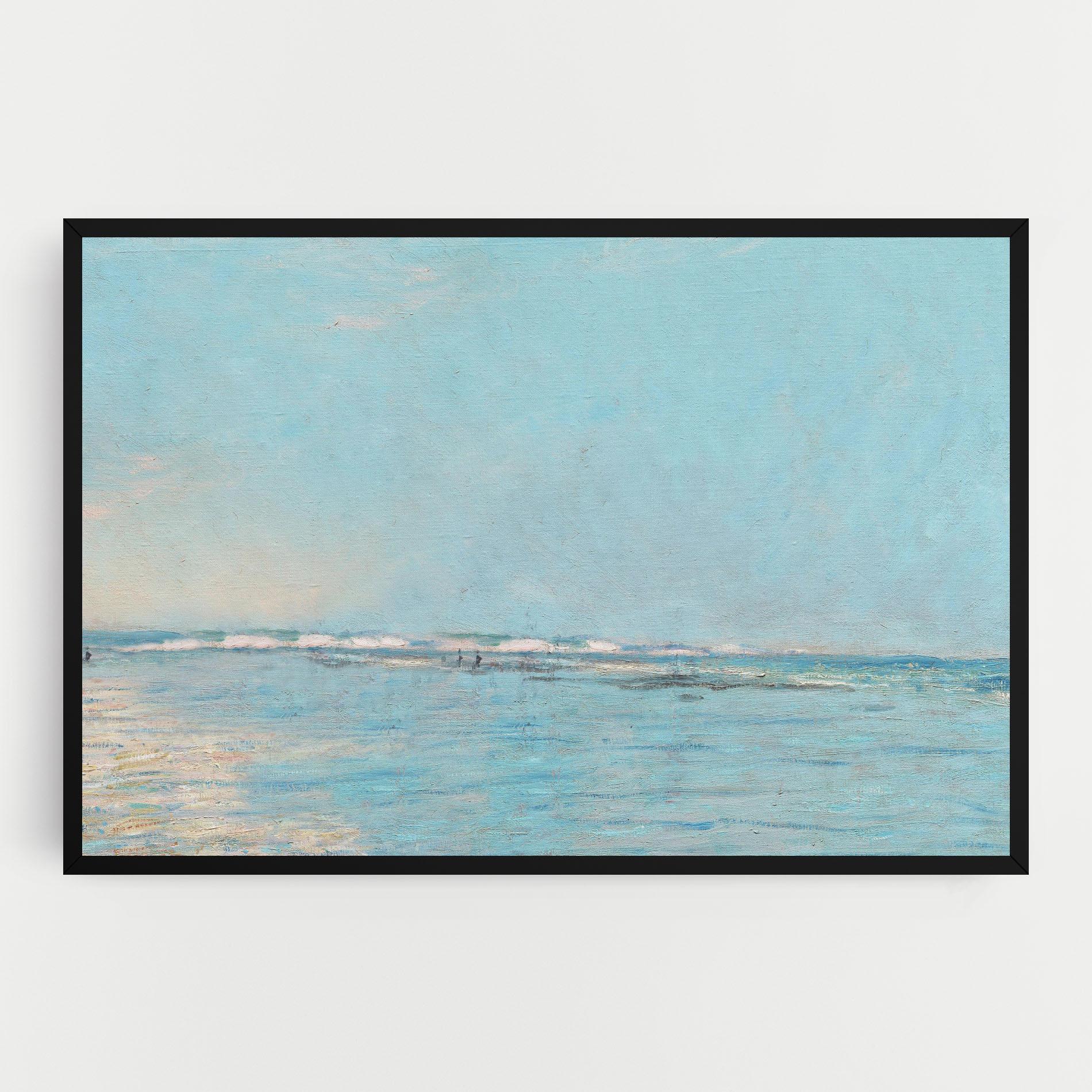 Tablou Canvas Monet's Beach mockup 0