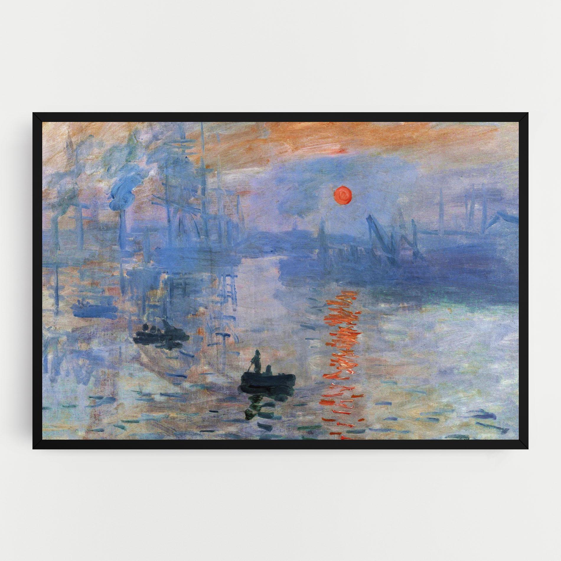 Tablou Canvas Monet Impressionist mockup 0