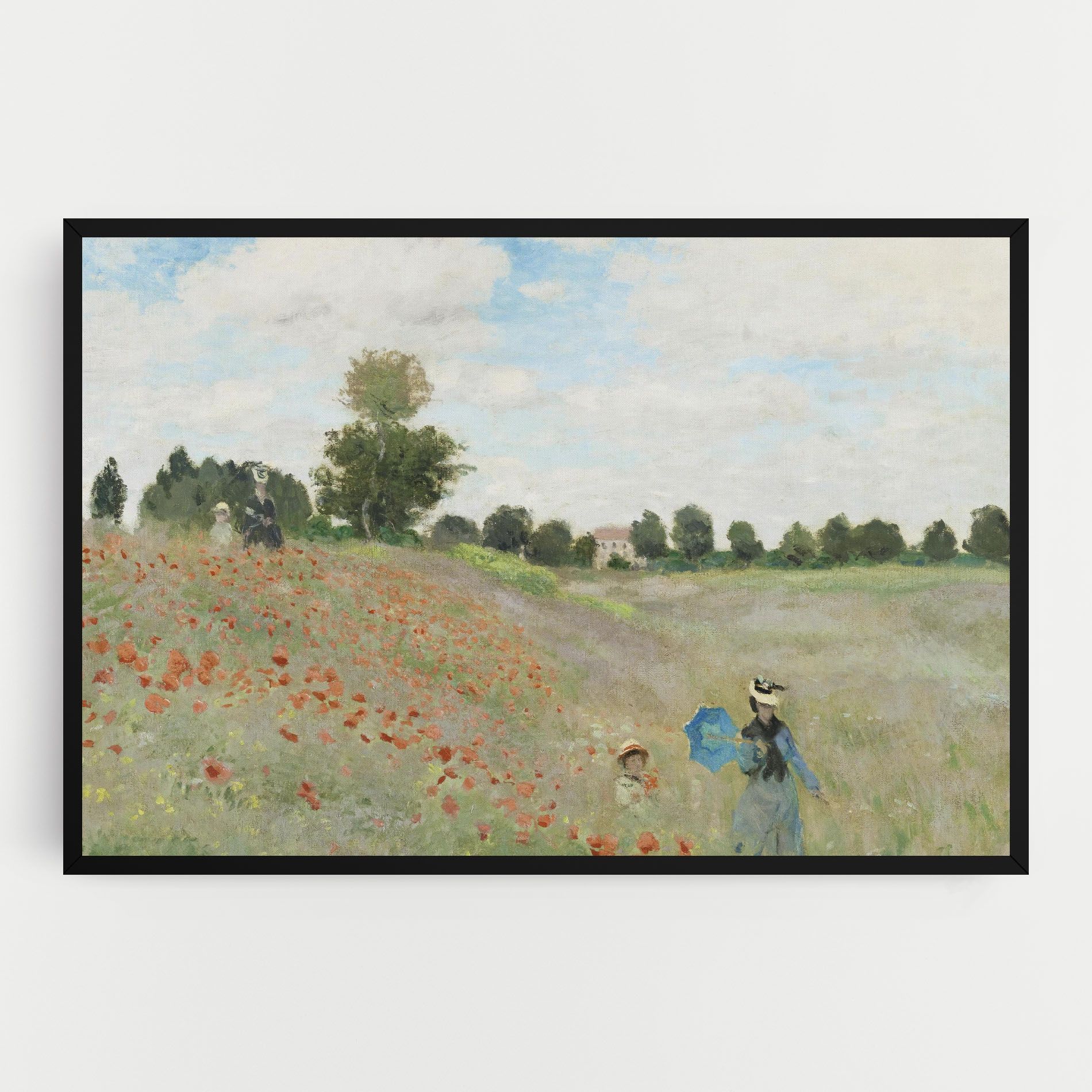 Poppy Field Near Argenteuil mockup 0