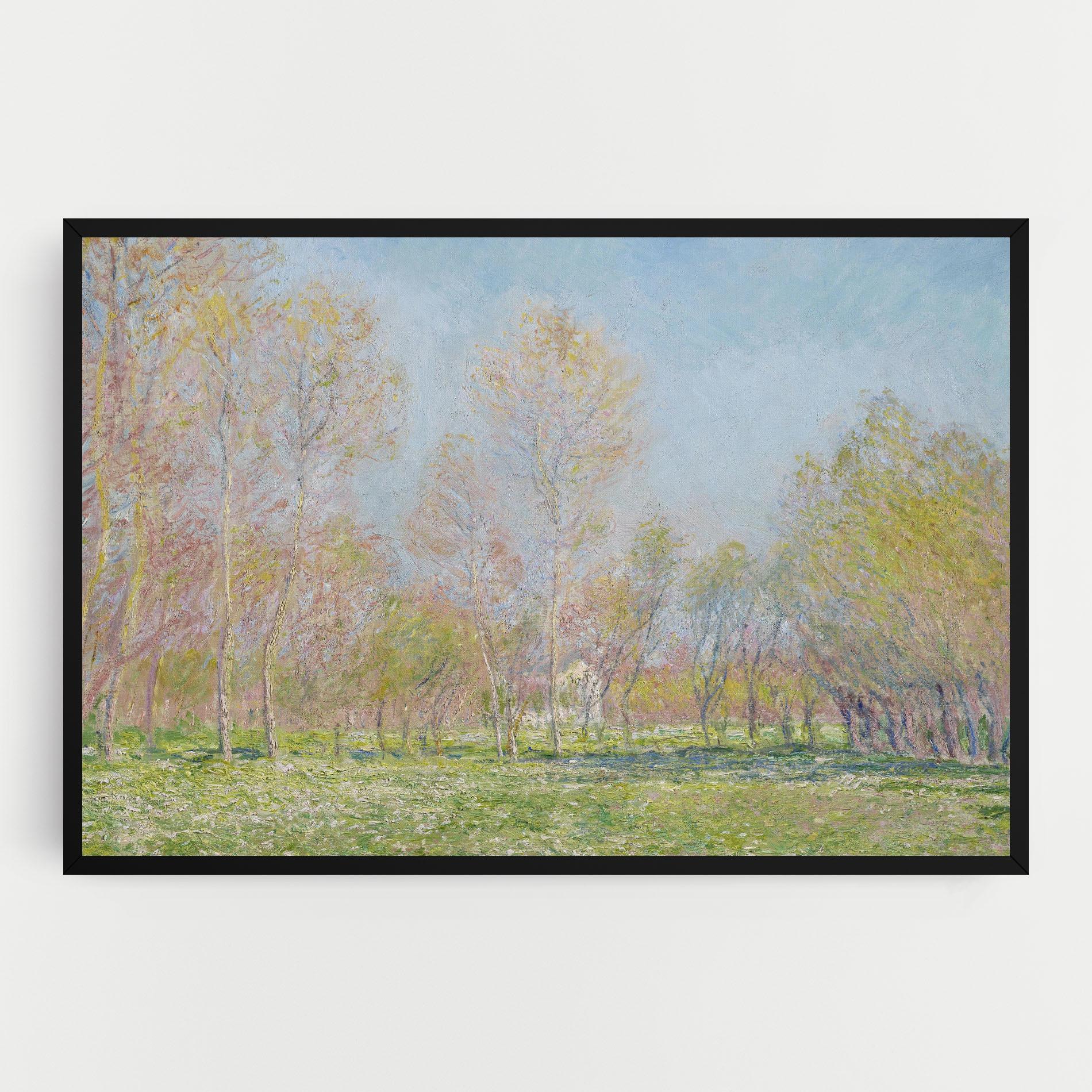 Tablou Canvas Spring In Giverny mockup 0