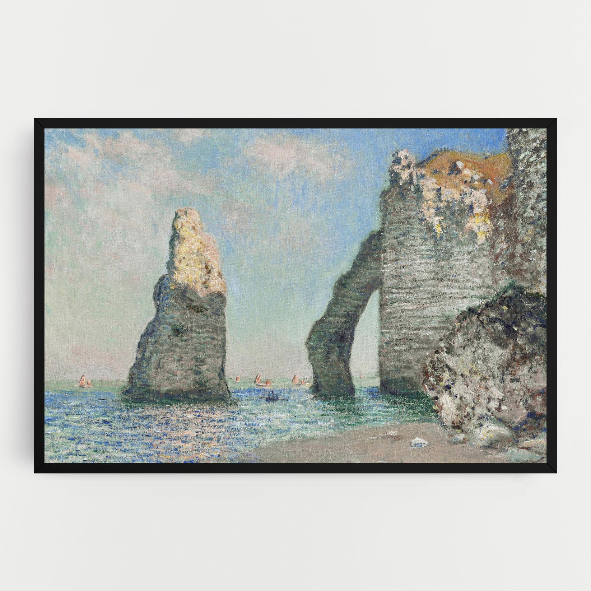 Tablou Canvas The Cliffs At Etretat mockup 0