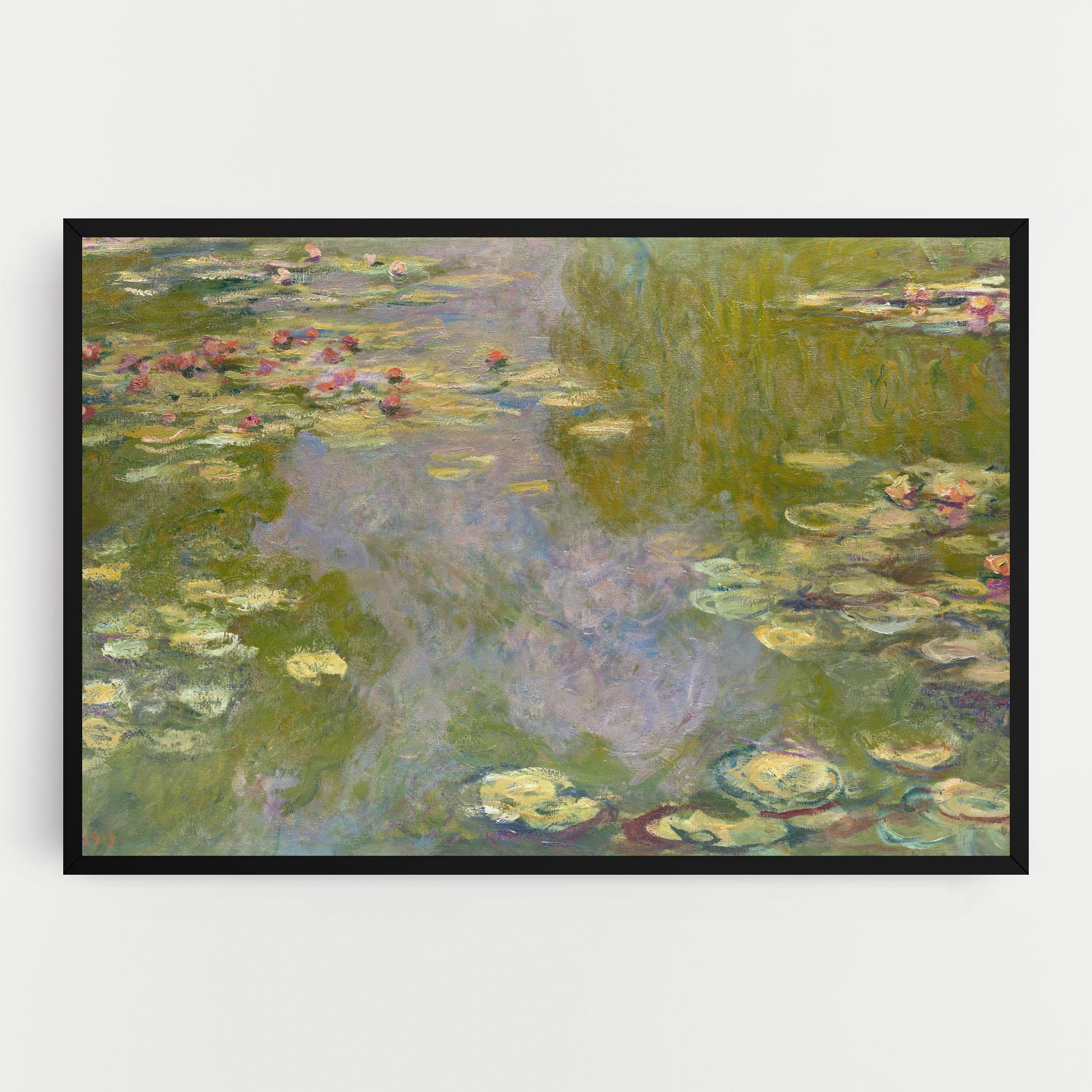 Tablou Canvas Water Lilies Monet mockup 0