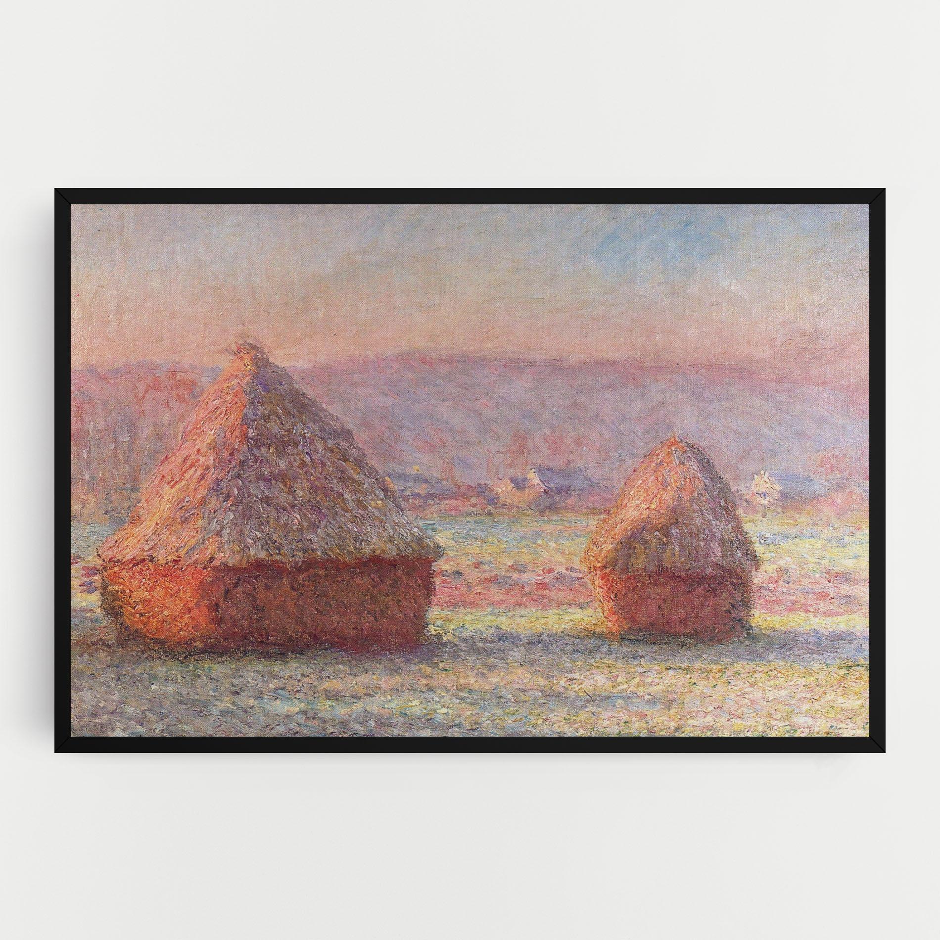 Tablou Canvas White Frost mockup 0