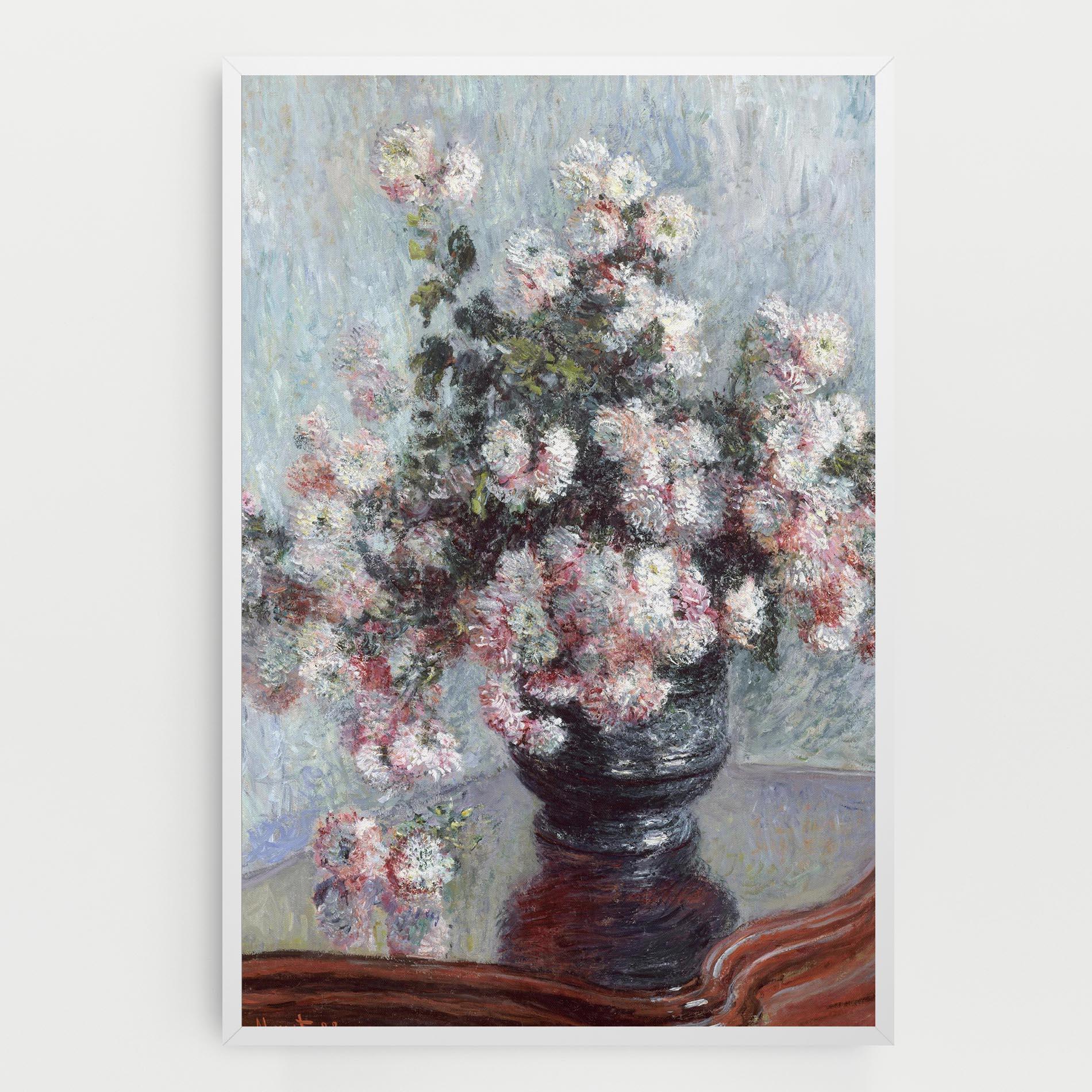 Tablou Canvas Chrysanthemums mockup 0