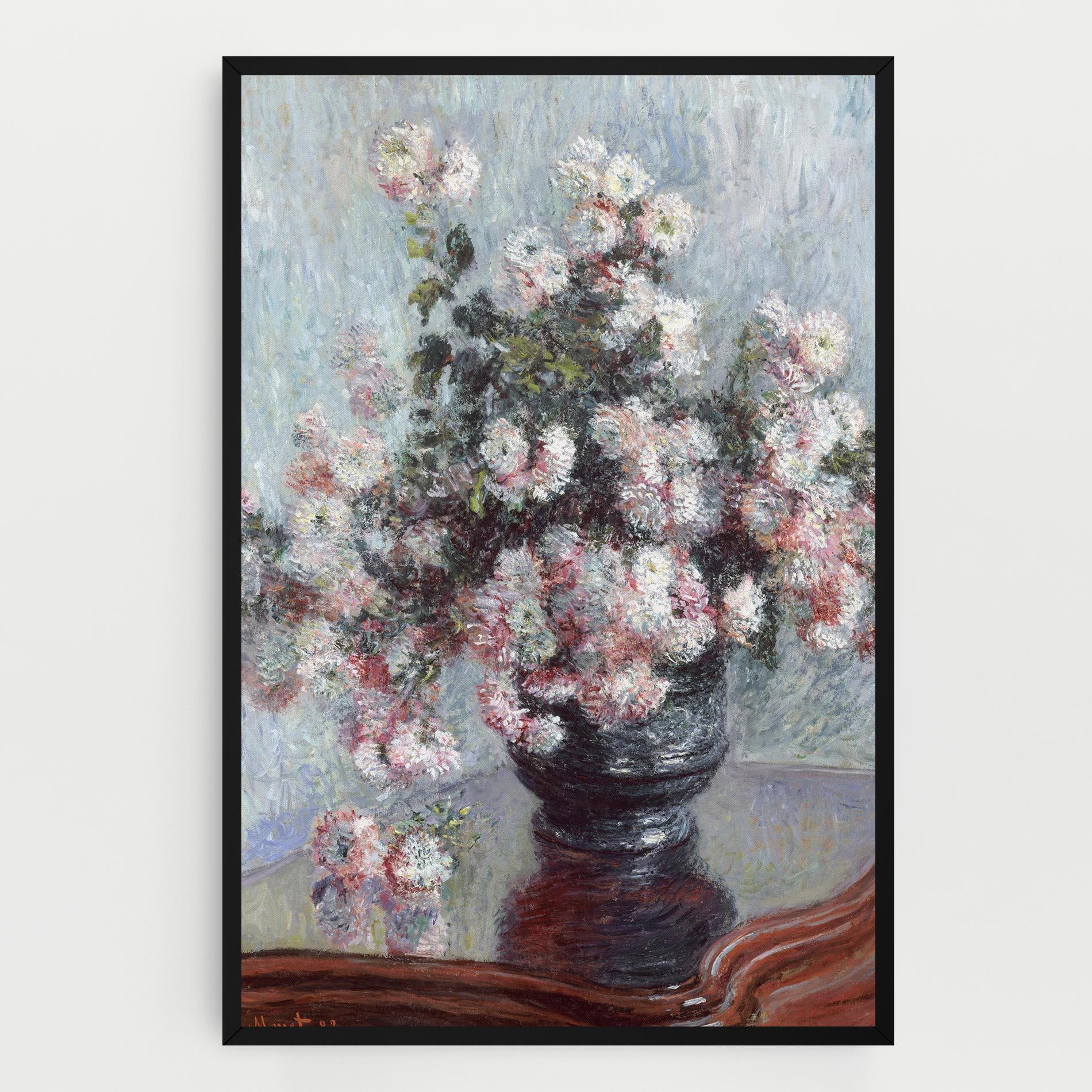 Tablou Canvas Chrysanthemums mockup 0