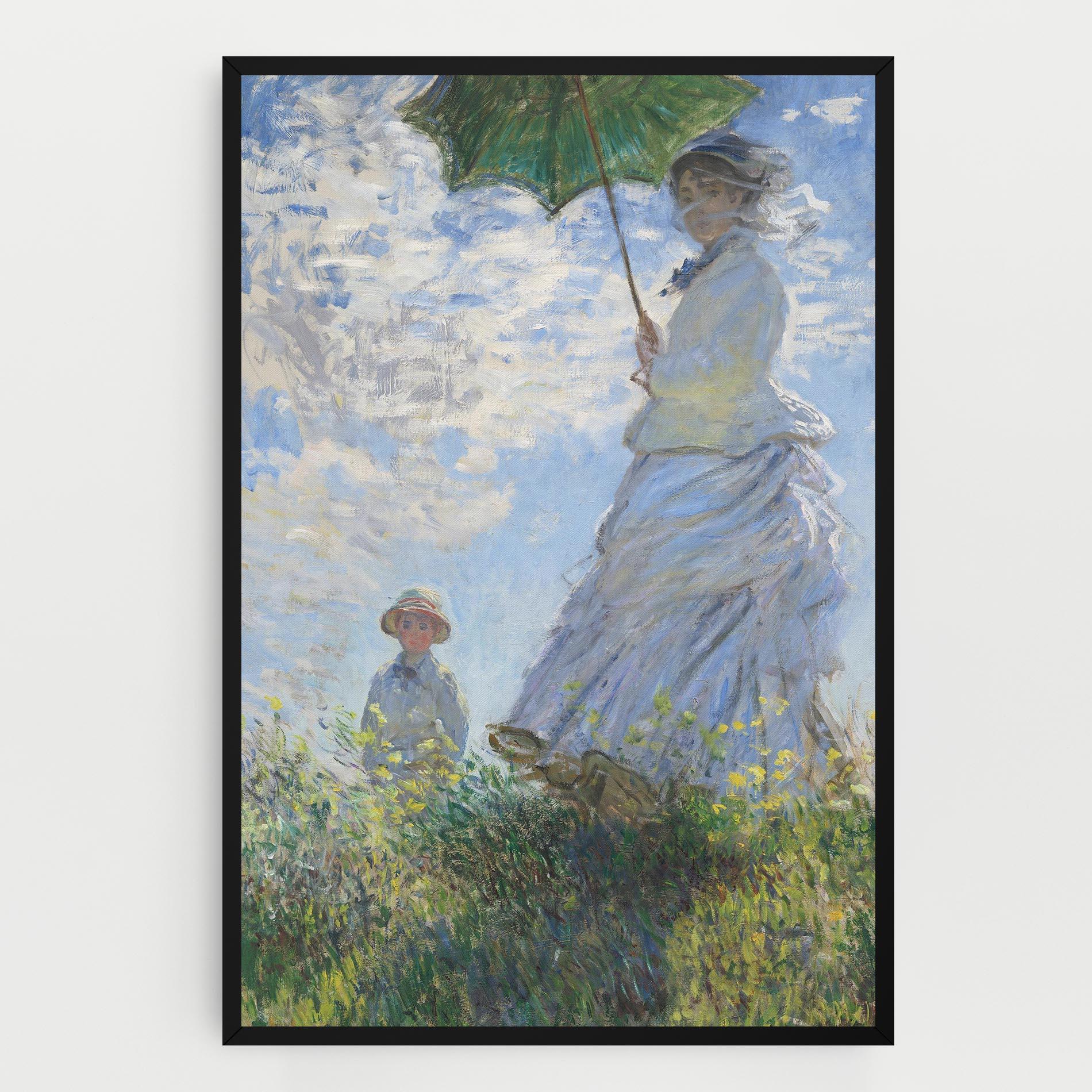 Tablou Canvas Parasol Painting mockup 0