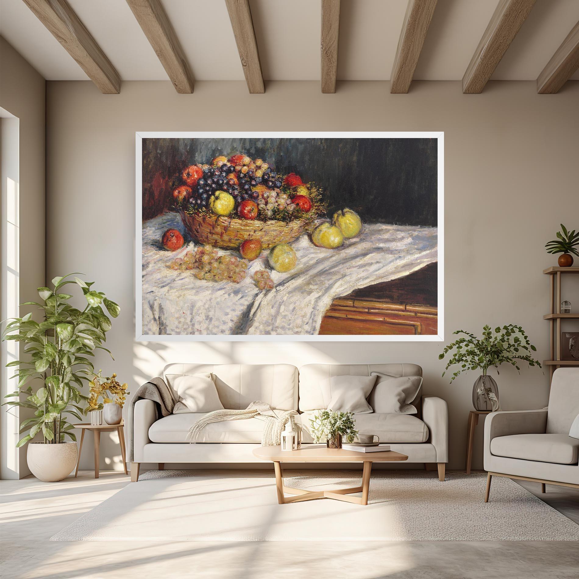 Tablou Canvas Apples And Grapes mockup 6