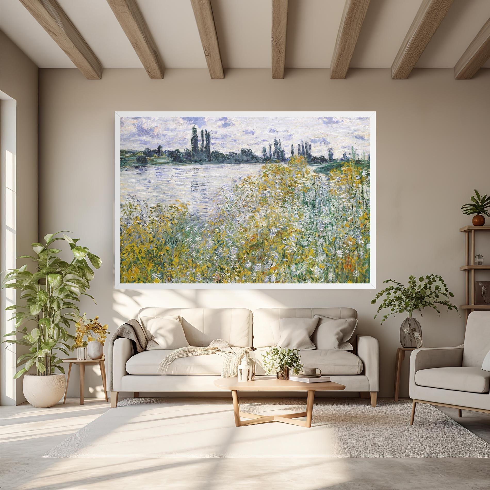 Tablou Canvas Near Vetheuil mockup 6